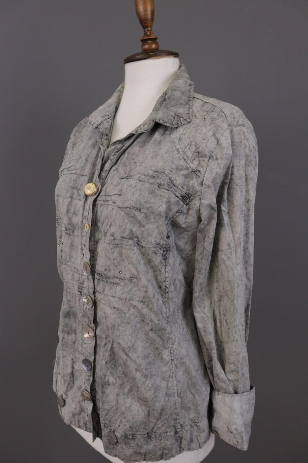Bottega Veneta Ladies Bottega Gray Lightweight Jacket Size XL Size XL / US 12-14 / IT 48-50 - 9 Thumbnail