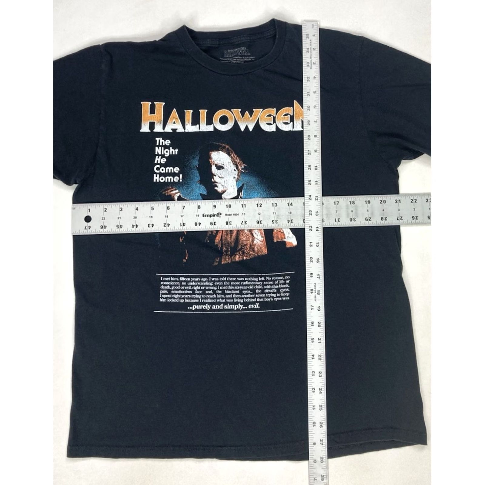 Camel VINTAGE Halloween Graphic T-shirt Men Large The Night He Came Home Size US L / EU 52-54 / 3 - 5 Thumbnail