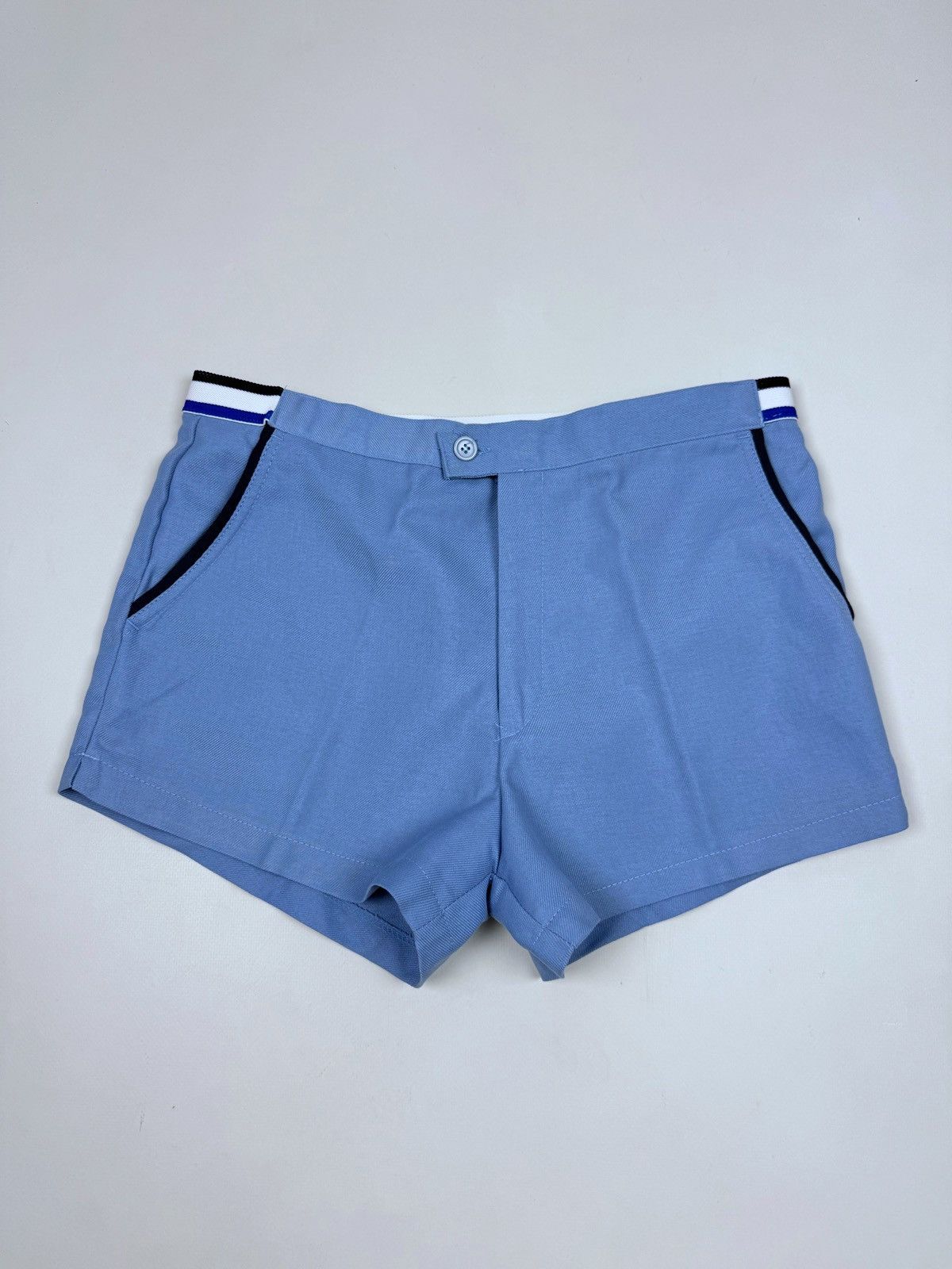 Vintage 1980’s Vintage JB Sportswear Baby Blue Tennis Shorts M Size US 31 - 1 Thumbnail