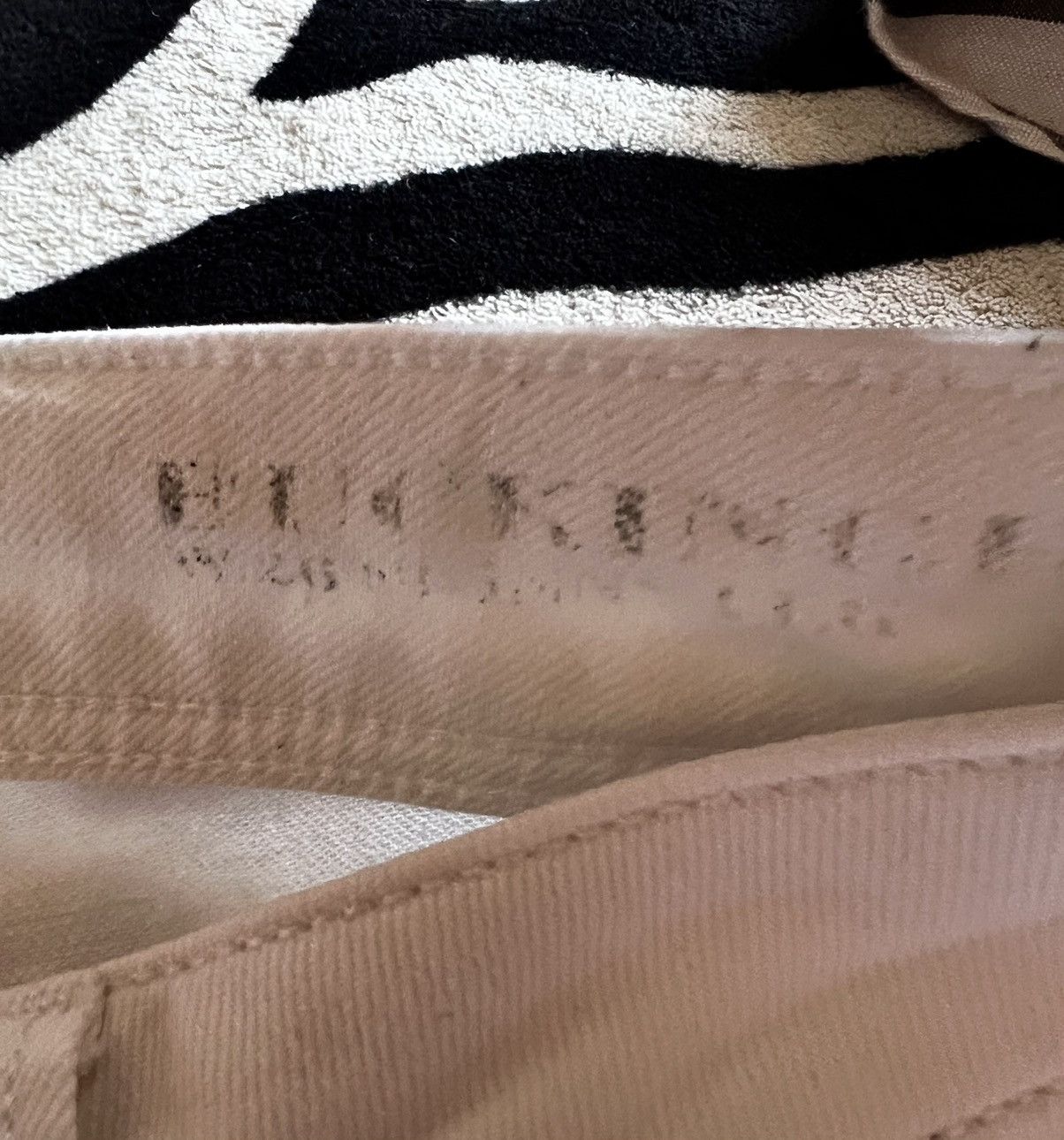 Burberry Burberry Brit Women’s Buckingham Skinny Leg Size 26 White Size 26" / US 2 / IT 38 - 24 Thumbnail