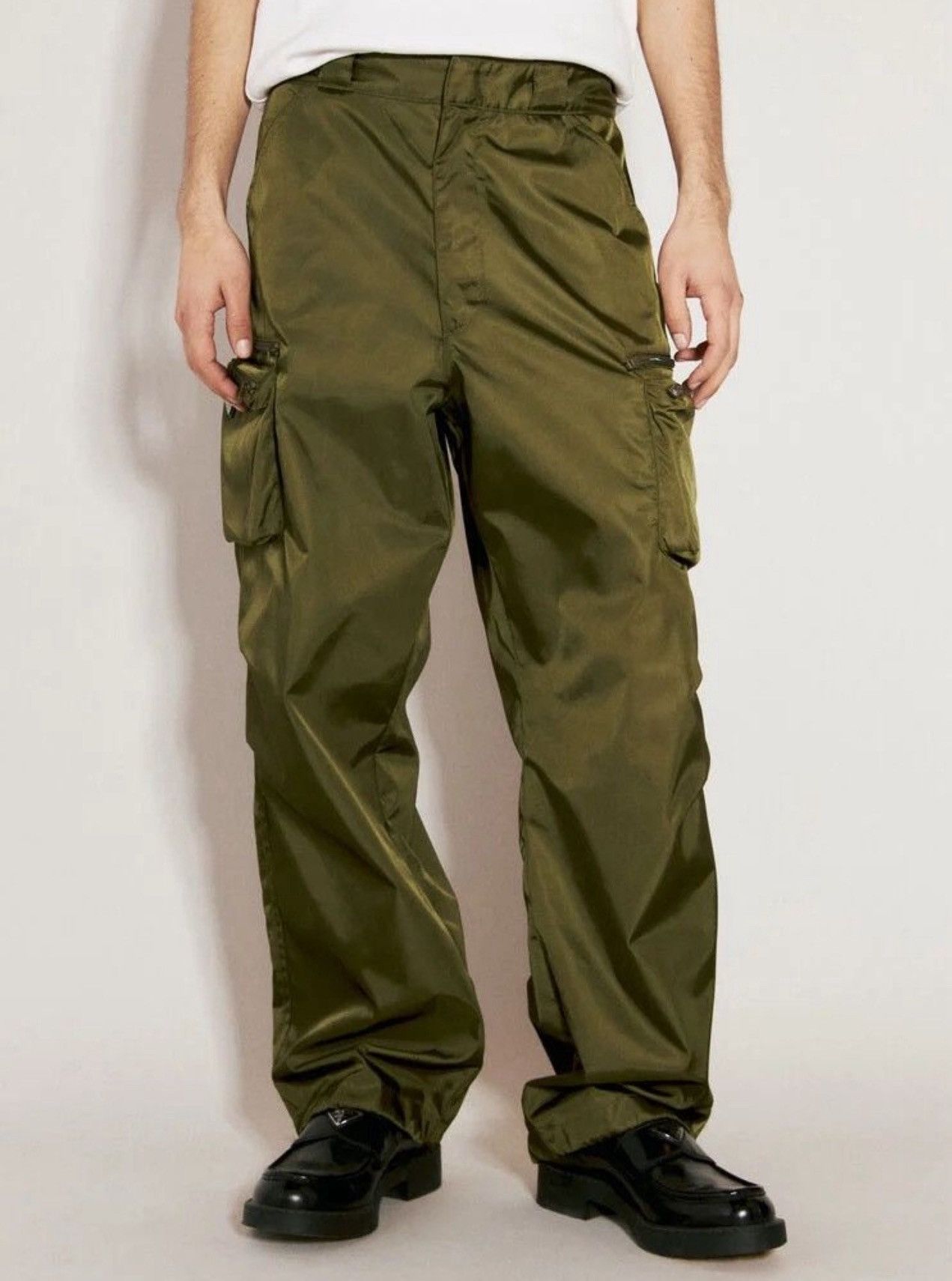 Prada Military Re-Nylon Cargo Pants