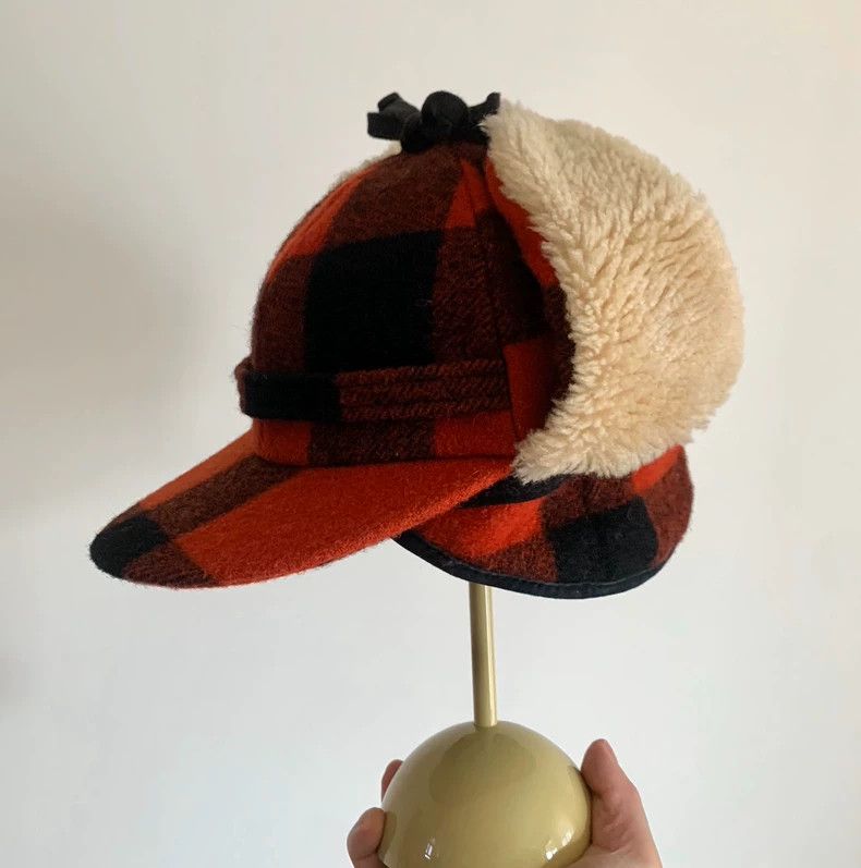 Number (N)ine Number (N)ine 08AW Wool Earmuffs Flight Cap 2503-Nextarrow Size ONE SIZE - 7 Thumbnail