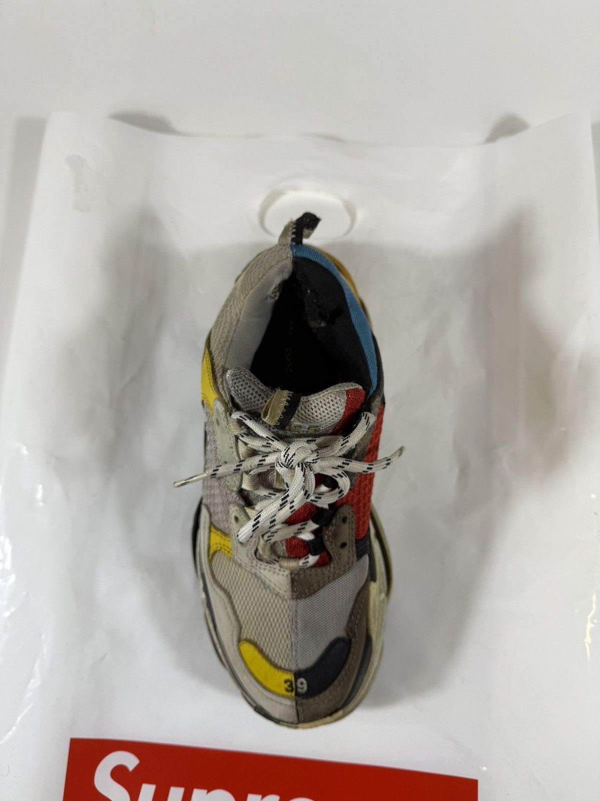 Balenciaga Balenciaga Triple S Multi Color Half & Half ‘Split’ Size US 7 / EU 40 - 8 Thumbnail