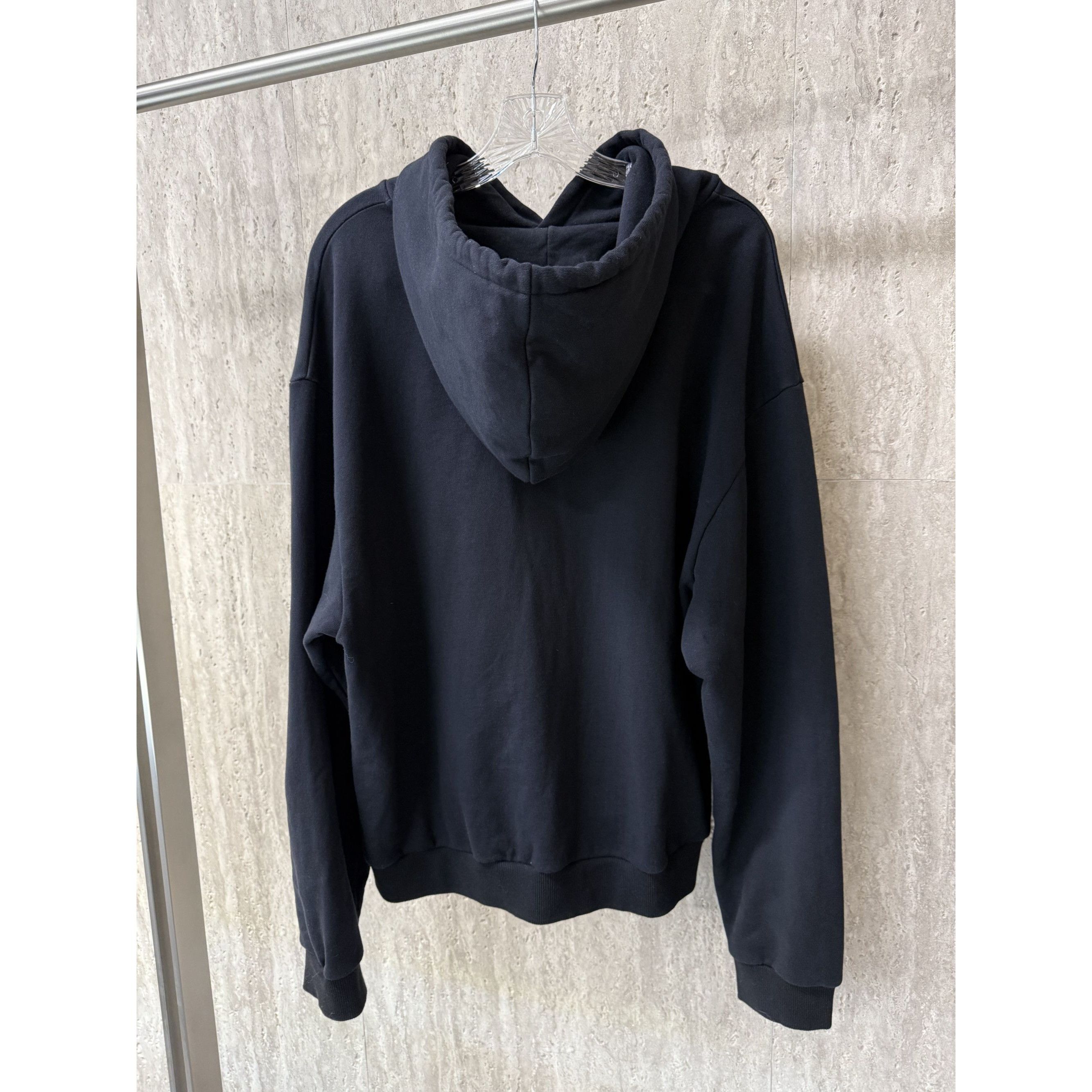Celine Celine Paris Black Hoodie Sweatshirt XL 100% Cotton Unisex C Size XL / US 12-14 / IT 48-50 - 2 Thumbnail