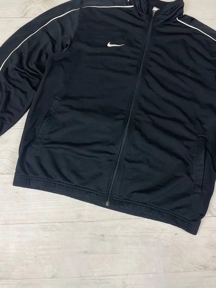 Nike Vintage Nike Track Jacket 00s Logo Swoosh Striped Y2K Size US XL / EU 56 / 4 - 3 Thumbnail
