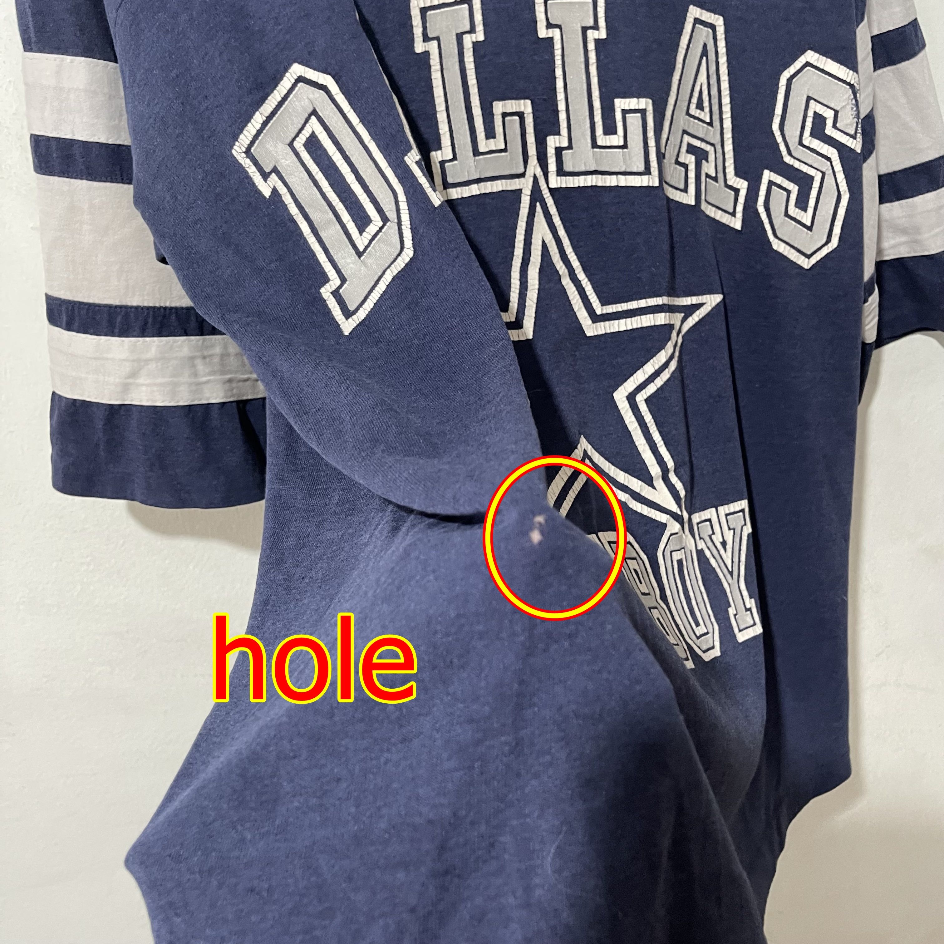 NFL Vintage 90s Dallas Cowboys T-Shirt Football Jersey Size US M / EU 48-50 / 2 - 8 Thumbnail