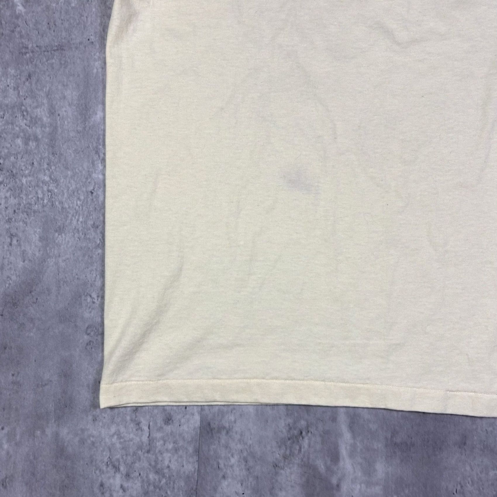 Hanes VINTAGE Beauty In Boom Flower Shop Promo T Shirt Mens L White 90s Graphic Print Crew Neck Short Sleeve Hanes Size US L / EU 52-54 / 3 - 8 Thumbnail