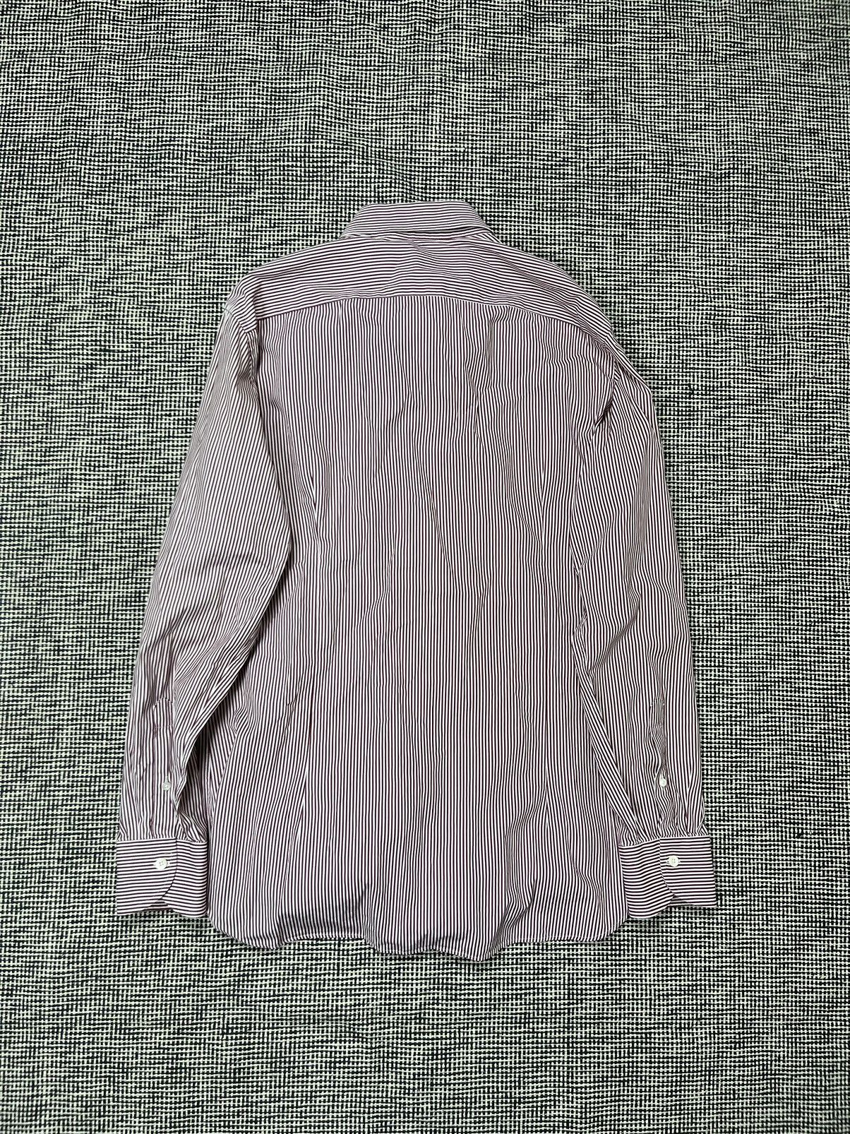 Canali × Designer Canali striped button up shirt long sleeve old money Size US XL / EU 56 / 4 - 2 Thumbnail