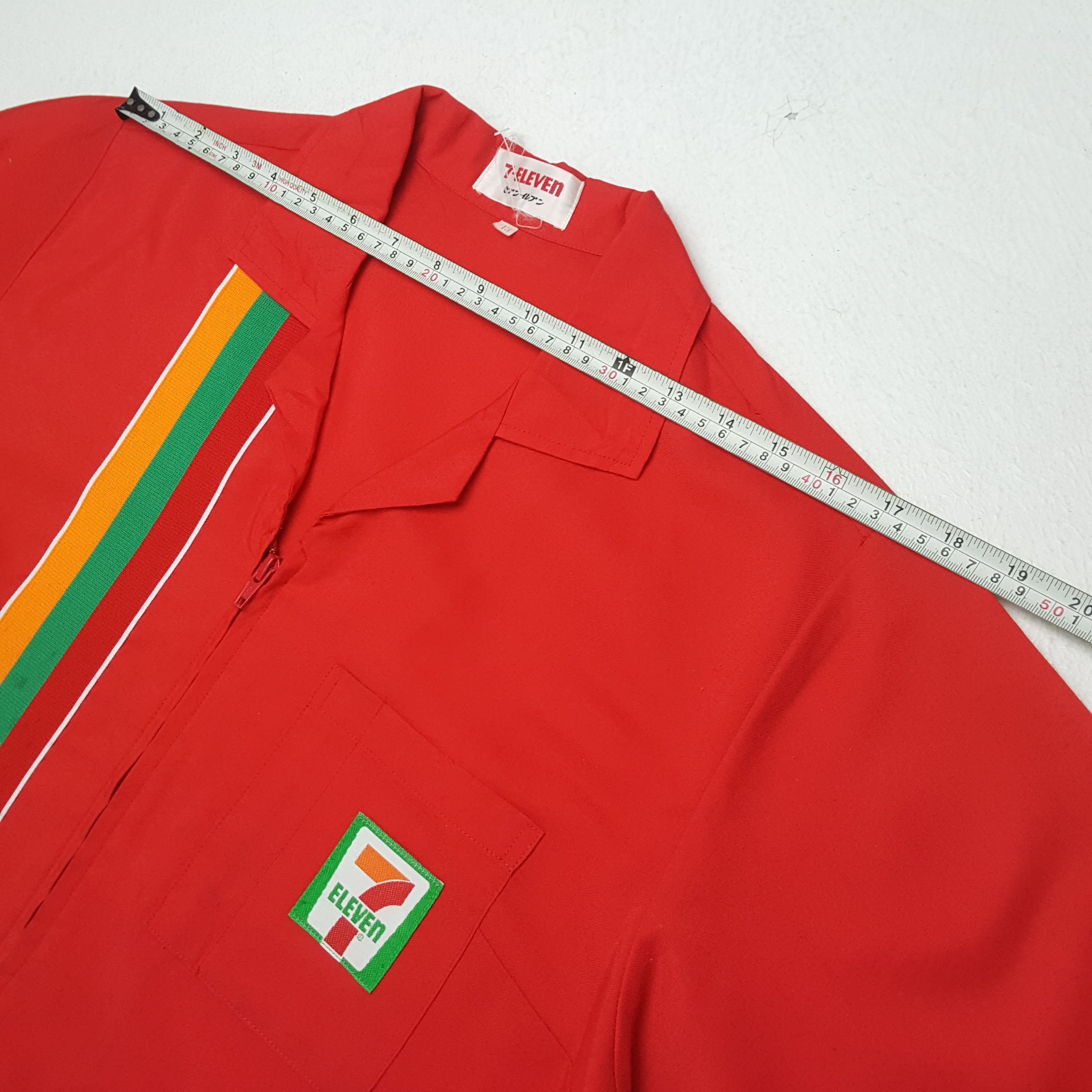 Japanese Brand × Vintage Vintage 7-ELEVEn Japanese Workers Uniform Shirt Jacket Size US M / EU 48-50 / 2 - 4 Thumbnail