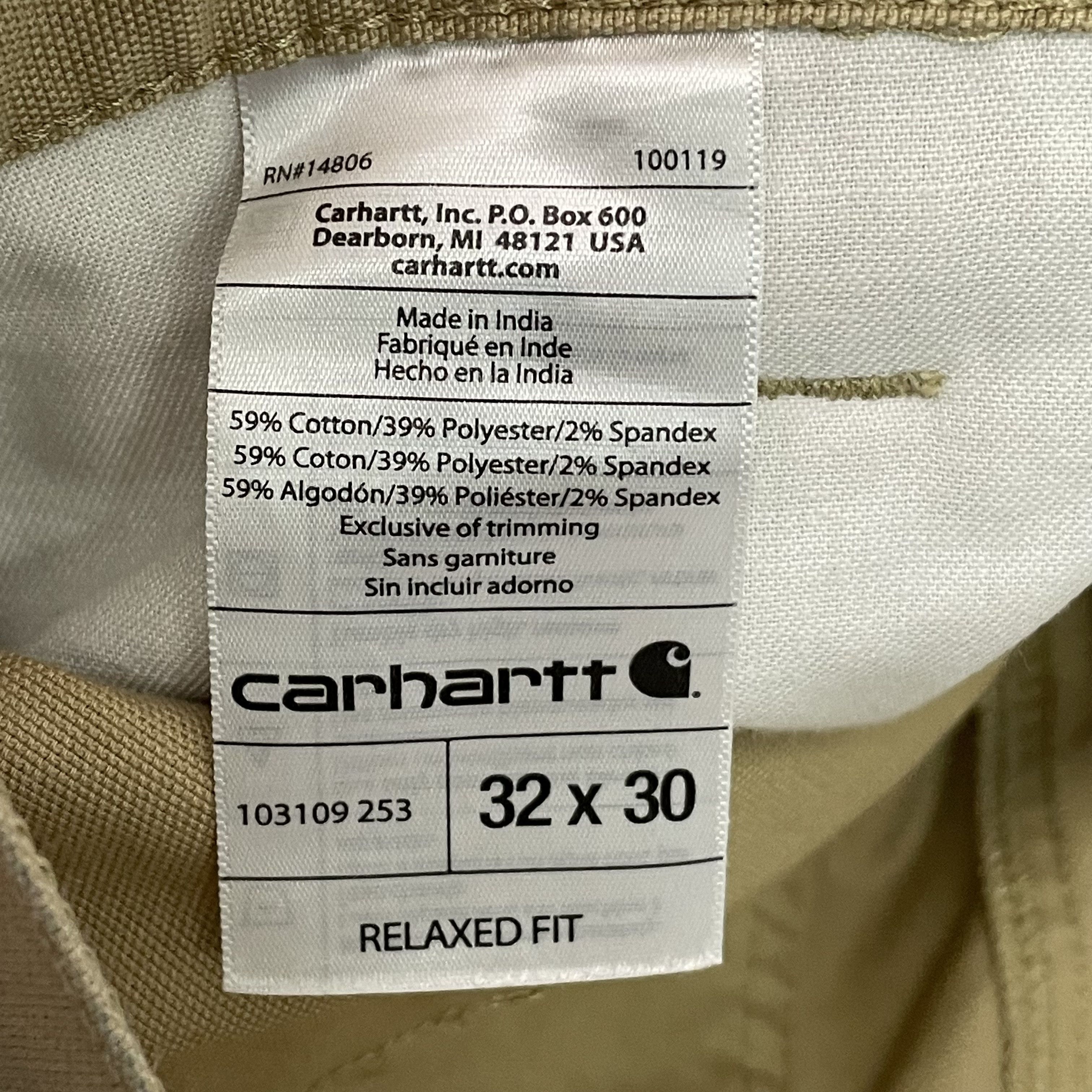 Carhartt Carhartt custom pants 1 of 1 art distressed y2k rare unique Size US 32 / EU 48 - 9 Thumbnail