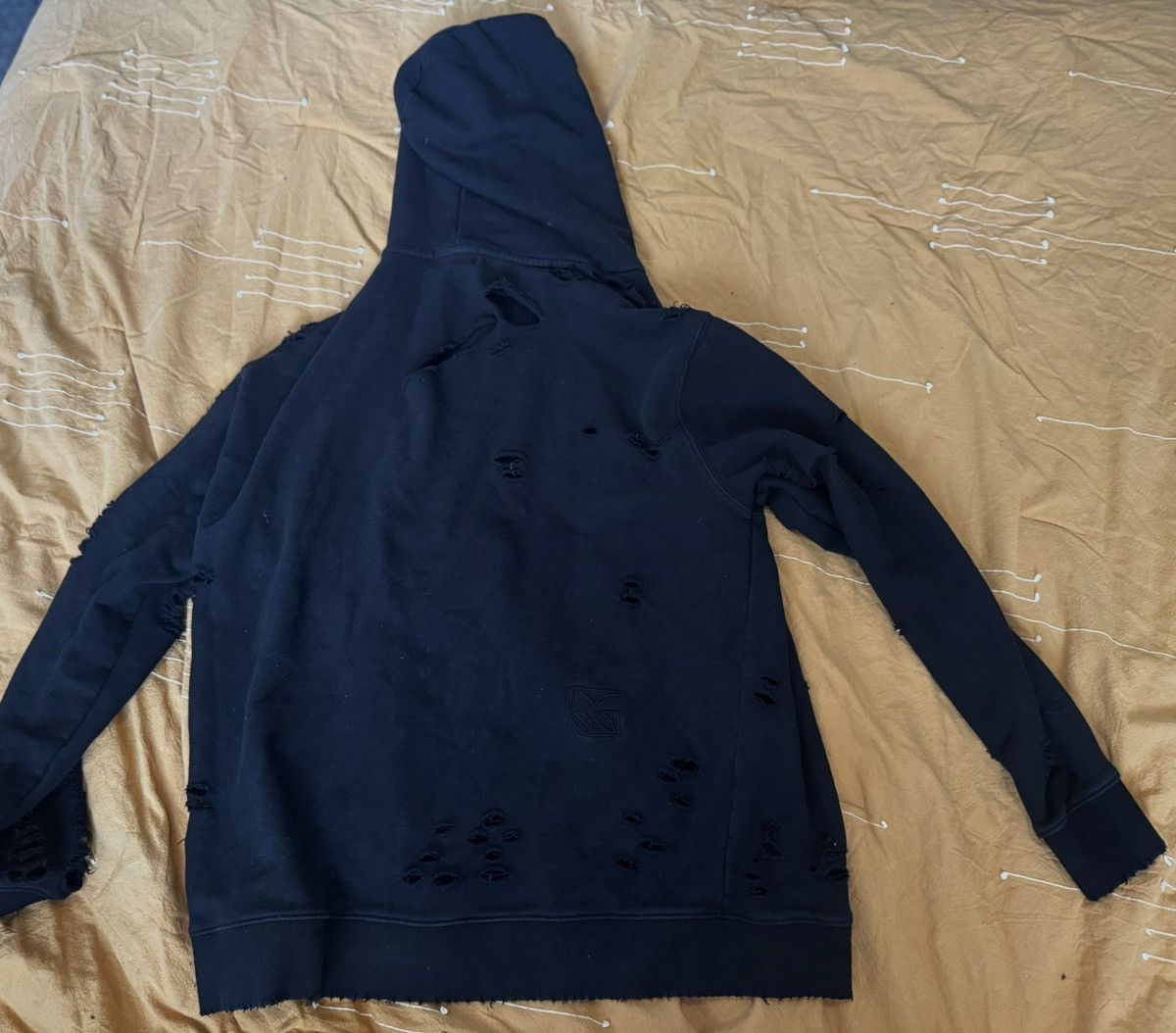 Other LESUGIATELIER Distressed Hoodie Size XS / US 0-2 / IT 36-38 - 2 Thumbnail