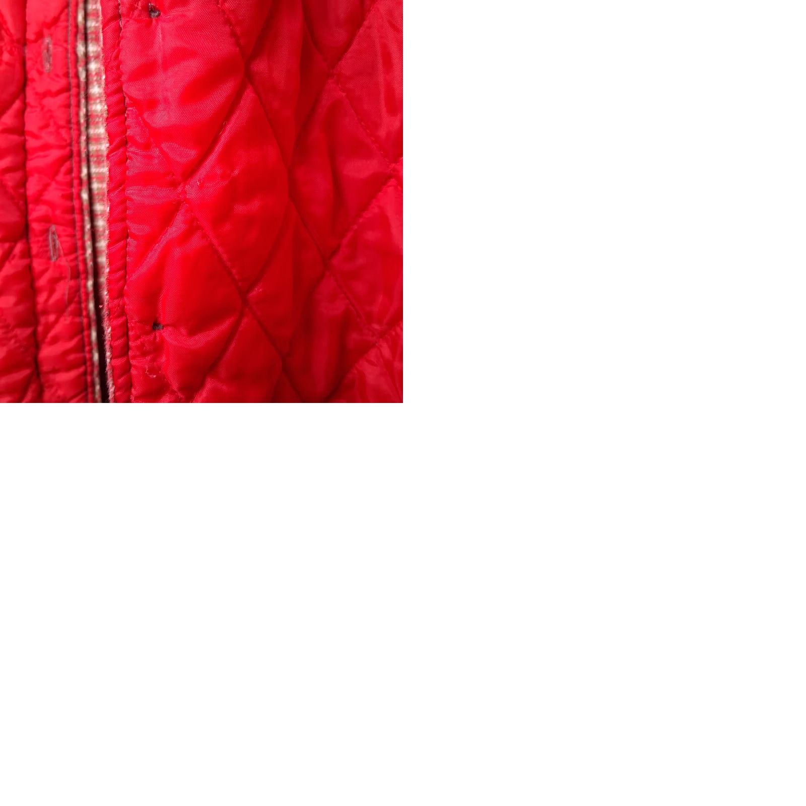 Vintage VINTAGE Aventura Red Plaid Quilted Shirt Jacket Men Medium Workwear Size US M / EU 48-50 / 2 - 11 Thumbnail