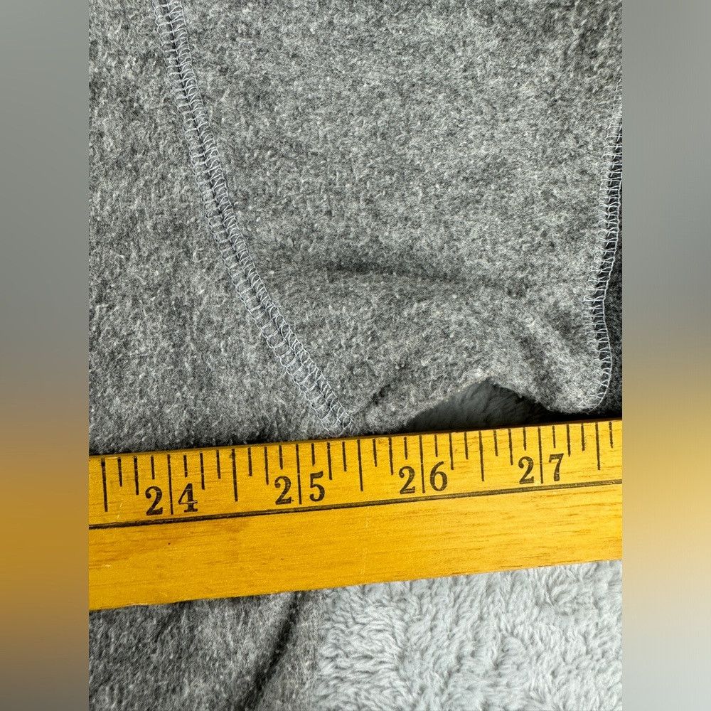 NFL Vtg Pittsburgh Steelers Grey 1/4 Zip Polyester jacket size Size US L / EU 52-54 / 3 - 4 Thumbnail