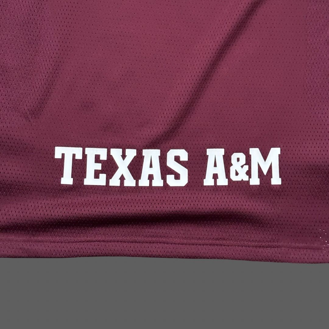 Adidas adidas Texas A&M University Aggies Burgundy Mesh Hoodie Size US M / EU 48-50 / 2 - 7 Thumbnail