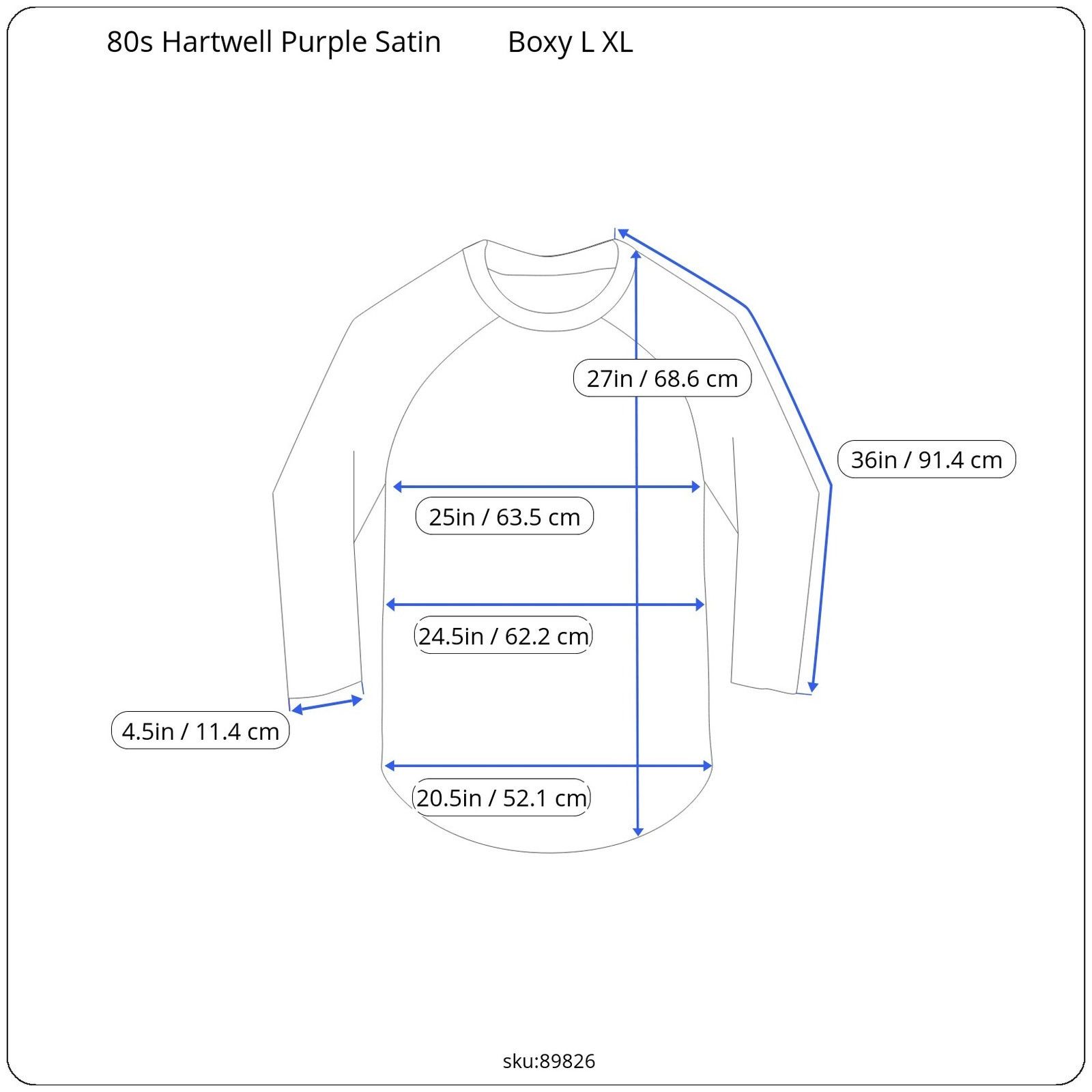 Vintage 80s Hartwell "South Pacific" Boxy Purple Satin Bomber Jacket Size US L / EU 52-54 / 3 - 2 Thumbnail