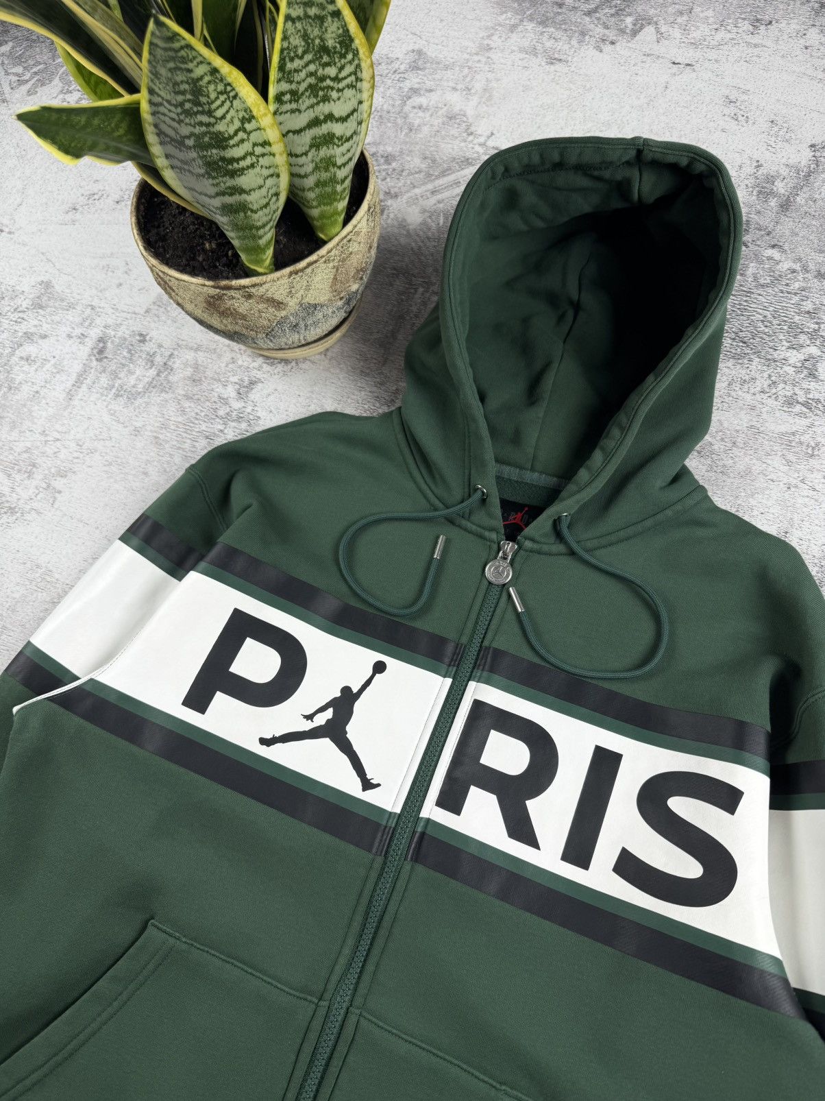 Nike Nike PSG Paris Saint Germain Soccer Zip Hoodie Pullovover Size US M / EU 48-50 / 2 - 6 Thumbnail