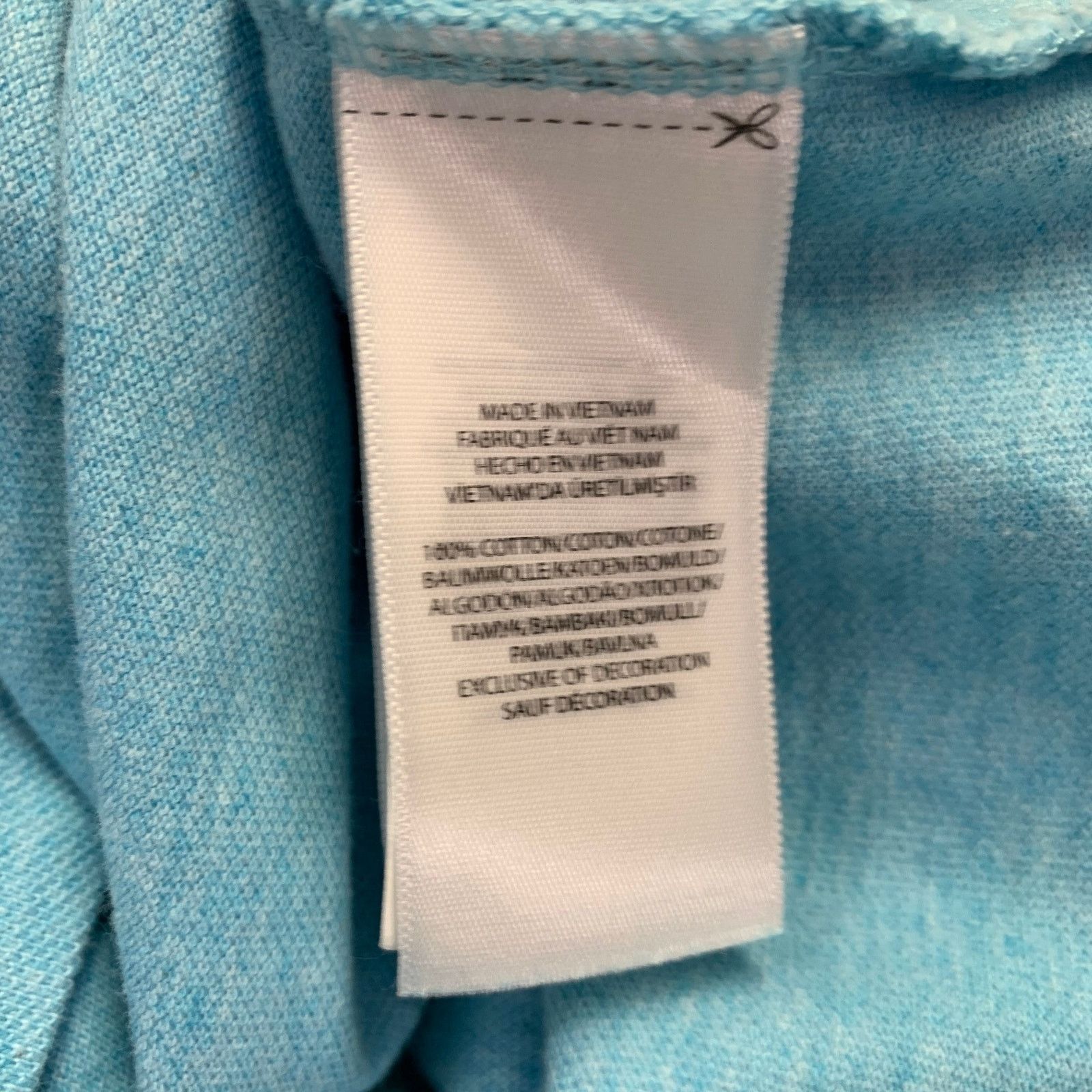 Polo Ralph Lauren Size XL Blue Heather Cotton Half Placket Polo Size US XL / EU 56 / 4 - 5 Thumbnail