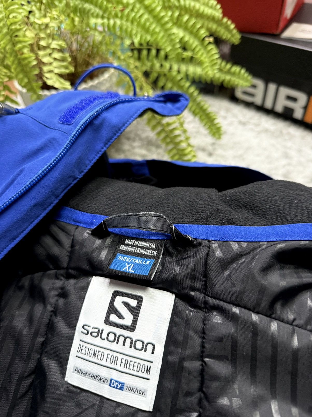 Salomon Gore-tex Solomon Jacket Outdoor Waterproof Puffer Logo Drill Size US XL / EU 56 / 4 - 12 Thumbnail