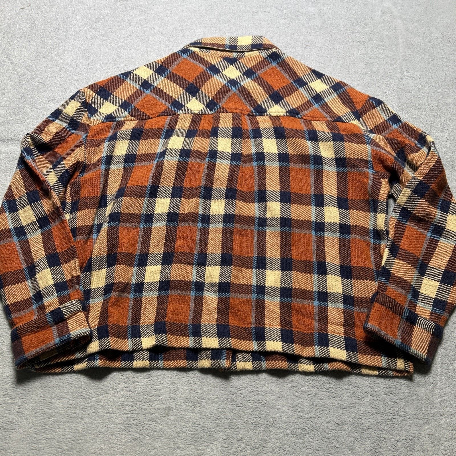 Faherty Faherty Heavy Surf Flannel Women XS Crop Retro Crop Hunter Size XS / US 0-2 / IT 36-38 - 2 Thumbnail