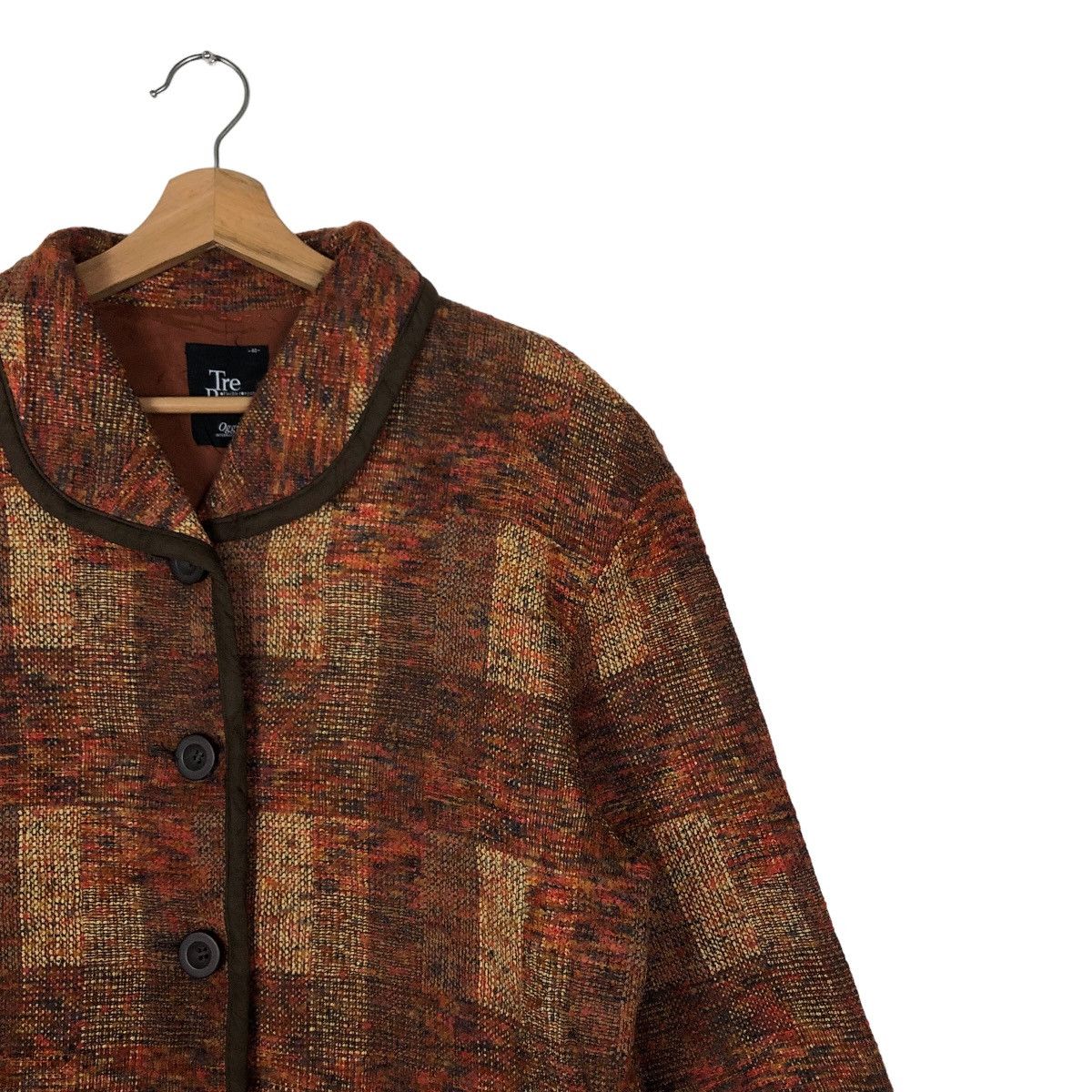 Japanese Brand 🔥90’s Tre Pini Design Vintage Japanese Design Wool Jacket Size US M / EU 48-50 / 2 - 6 Thumbnail