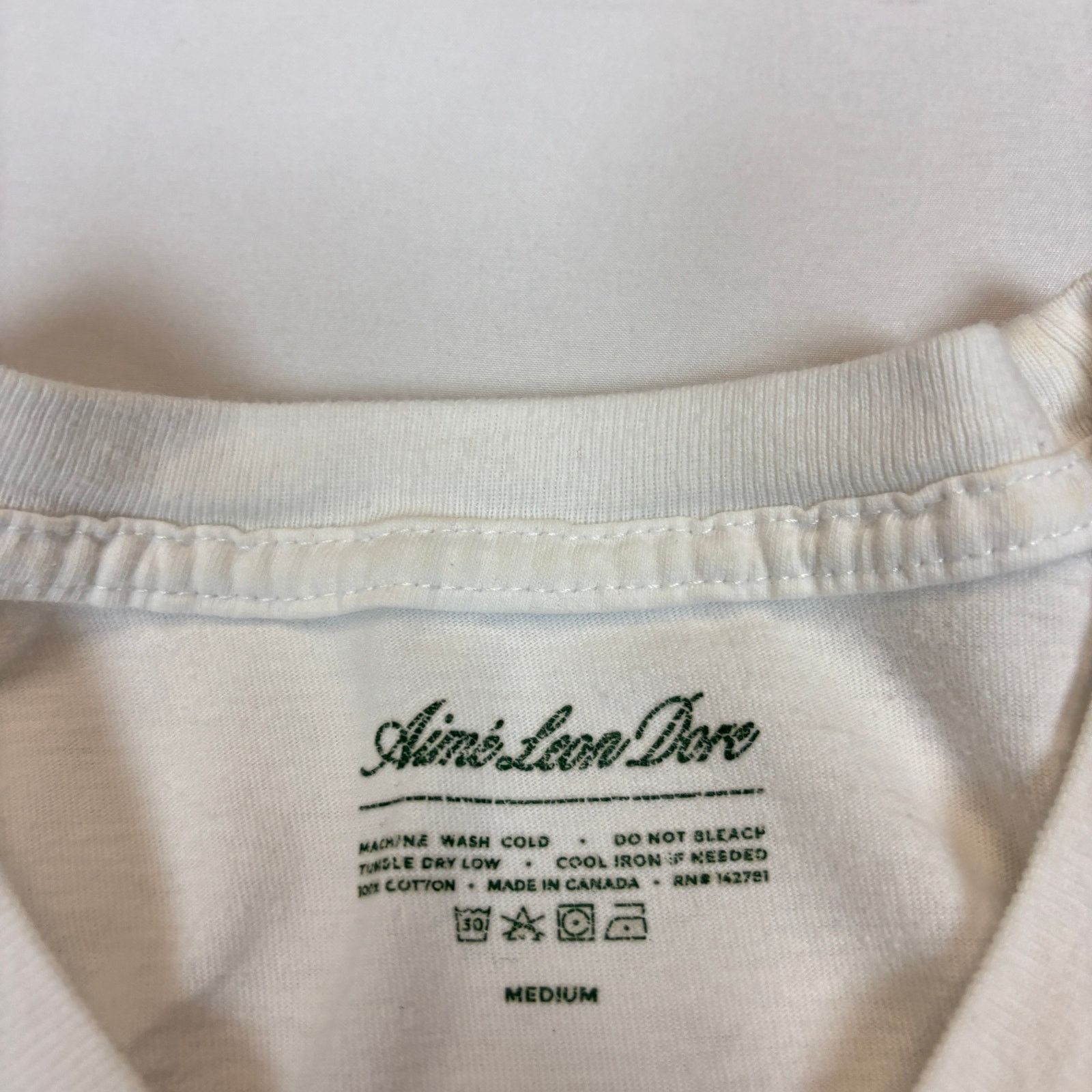 Aime Leon Dore Aime Leon Dore ALD Blank Basic Tee Shirt Men's Medium Size US M / EU 48-50 / 2 - 6 Thumbnail
