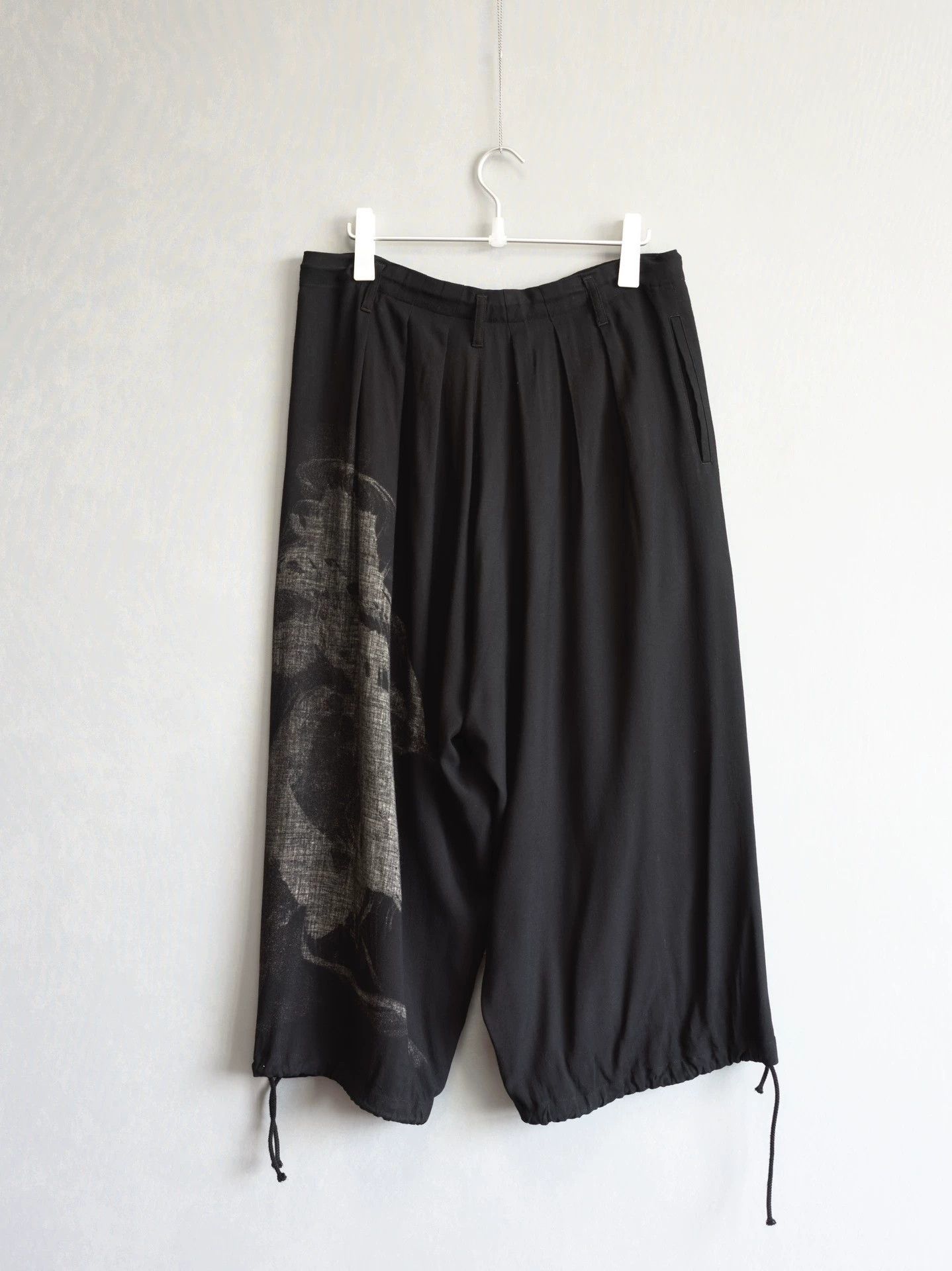 Yohji Yamamoto Yohji Yamamoto 18AW TieDye SilkWool BalloonPants 2 Size US 32 / EU 48 - 1 Thumbnail