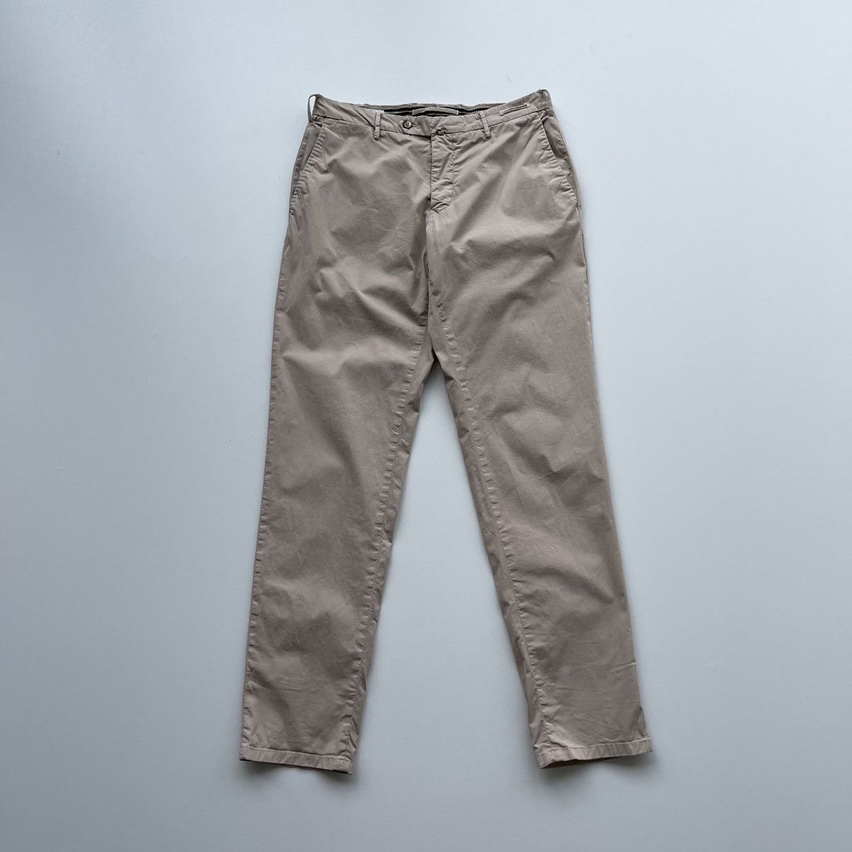 Designer × L.B.M. 1911 L.B.M 1911 Limited Edition Stretch Chinos Pants Beige Size US 33 - 1 Thumbnail