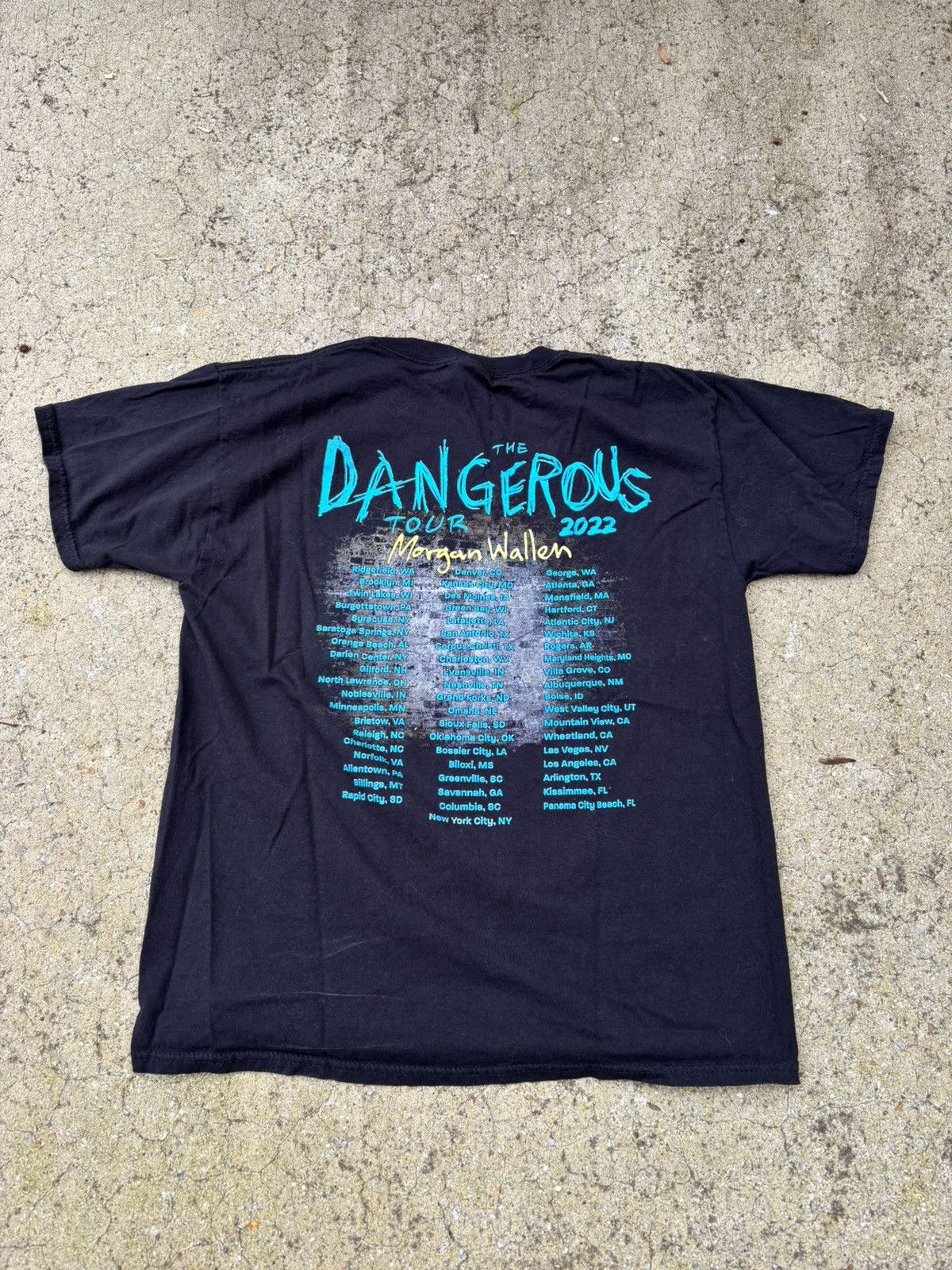 Band Tees Morgan Wallen Band T Shirt Size US M / EU 48-50 / 2 - 3 Thumbnail