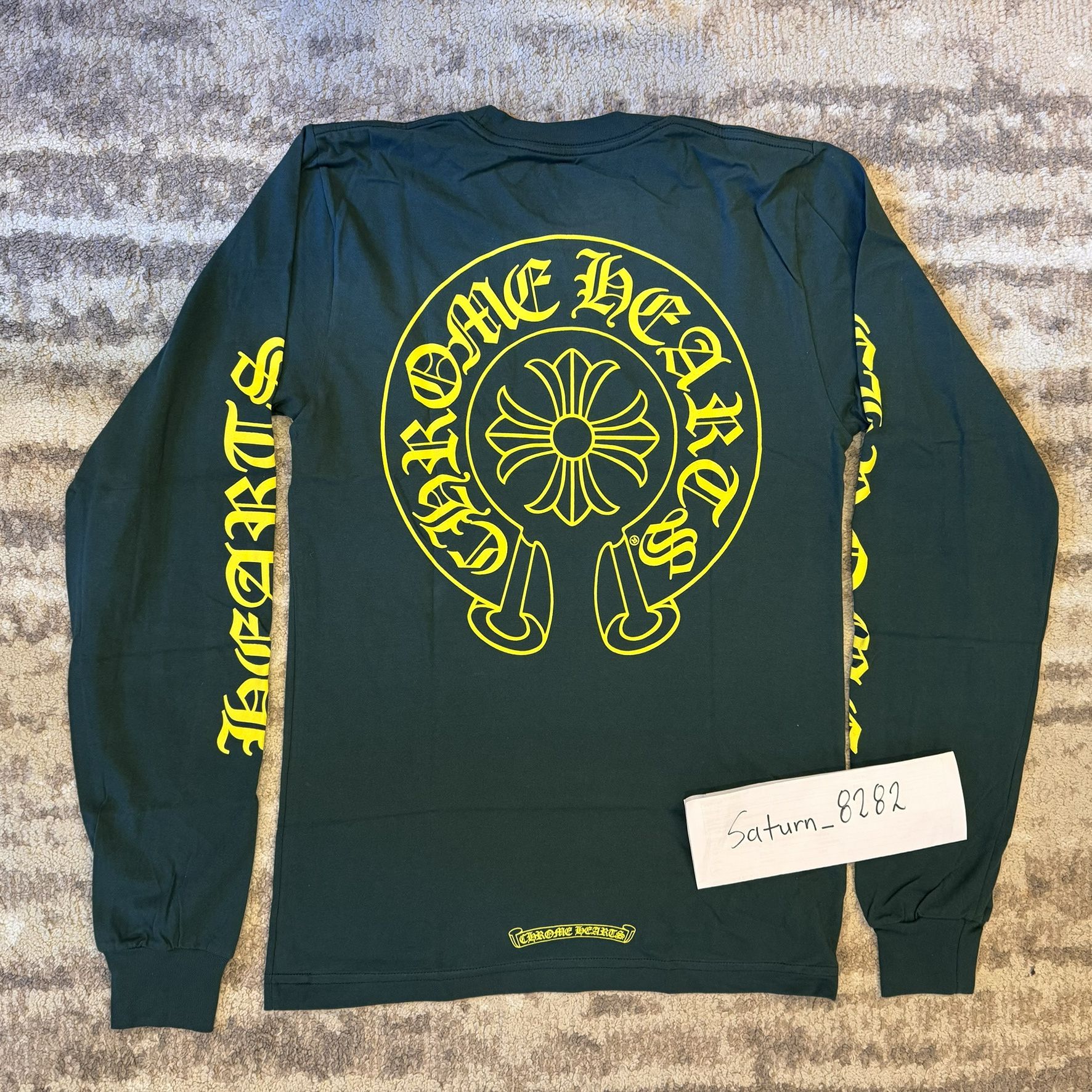 Chrome Hearts Chrome hearts green yellow horseshoe long Chrome Hearts Chrome hearts green yellow horseshoe long