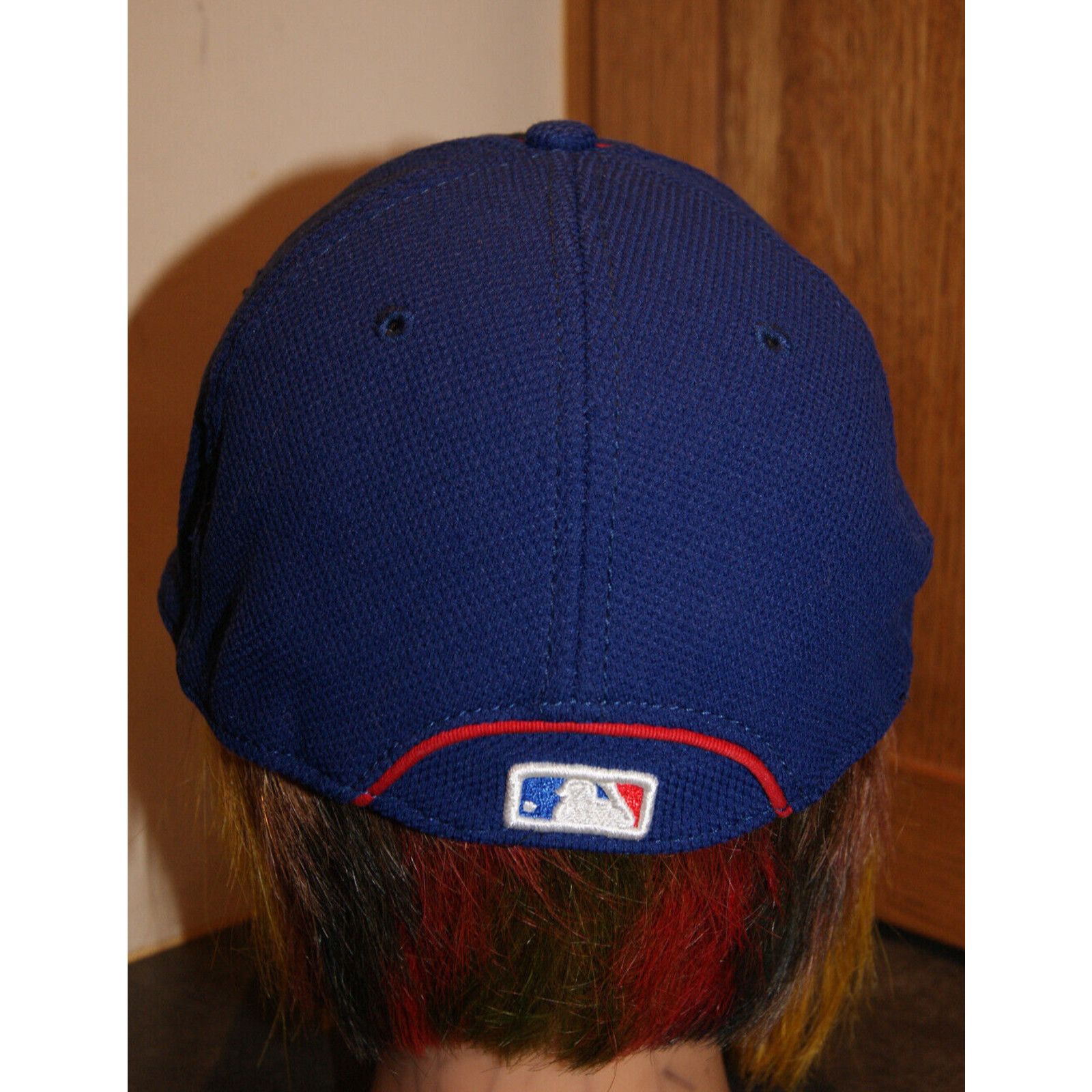New Era VTG Y2K Chicago Cubs New Era 39Thirty Fitted M/L Hat Cap Size ONE SIZE - 4 Thumbnail