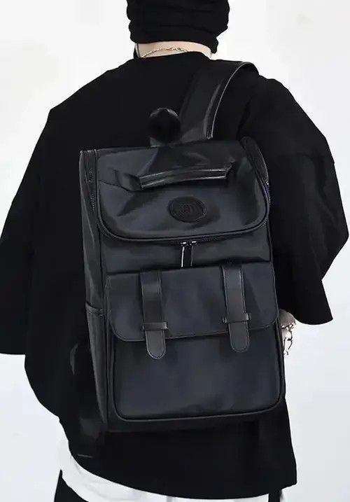 Japanese Brand Streetwear military waterproof grunge backpack bag y2k Size ONE SIZE - 2 Thumbnail