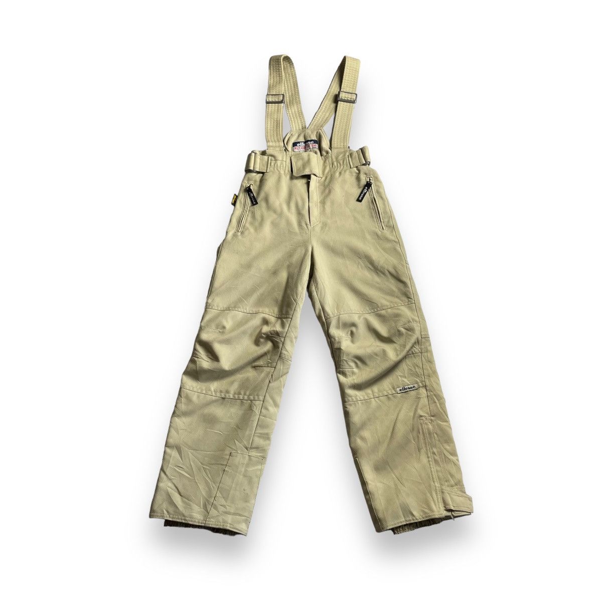 image of Ellesse x Goldwin Vintage Ellese Multi Adventure Gear By Goldwin Ski Overall in Green Olive (Size 3