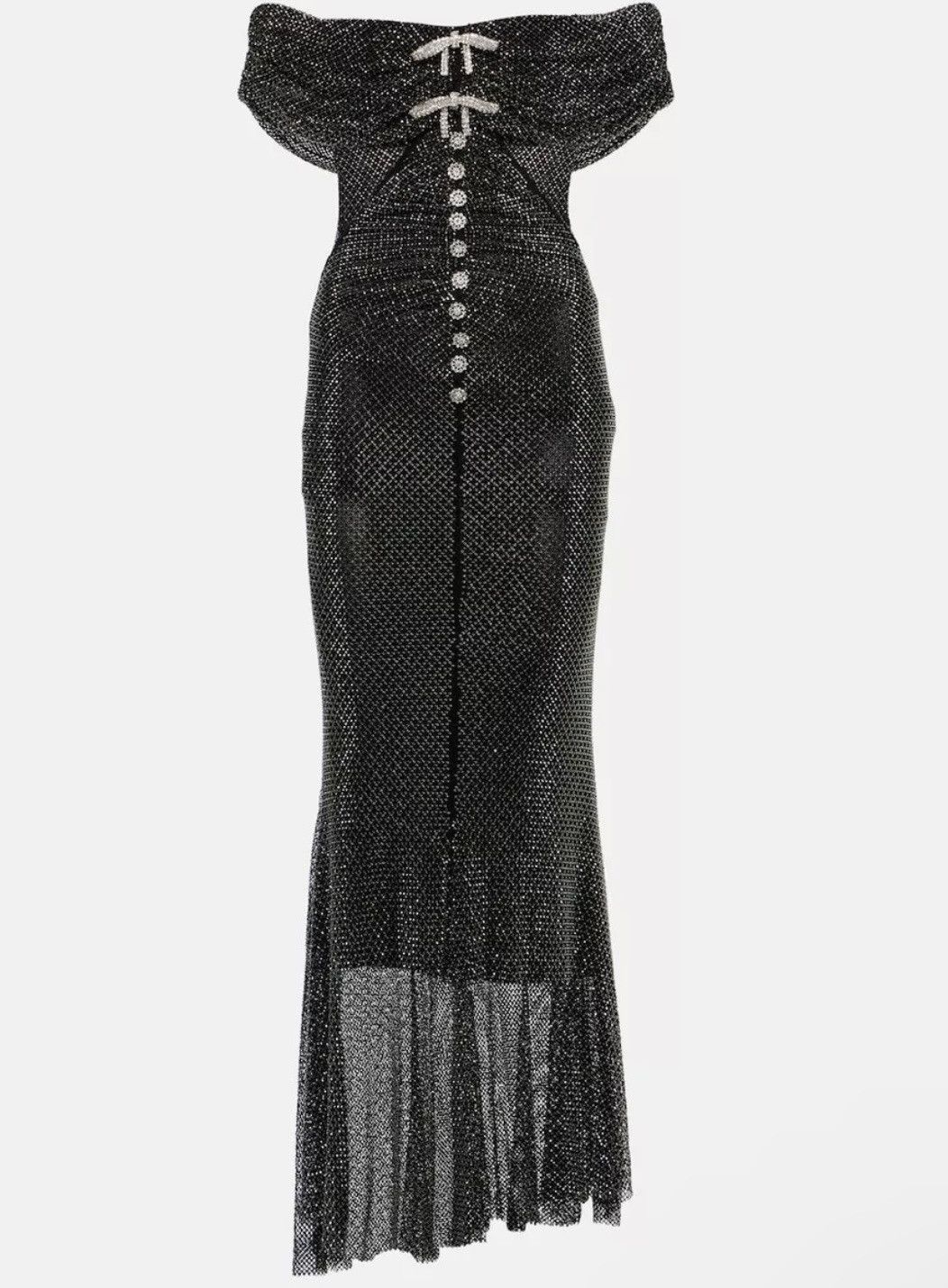 Self-Portrait Self-portrait Crystal-embellished Dress Size M / US 6-8 / IT 42-44 - 2 Thumbnail