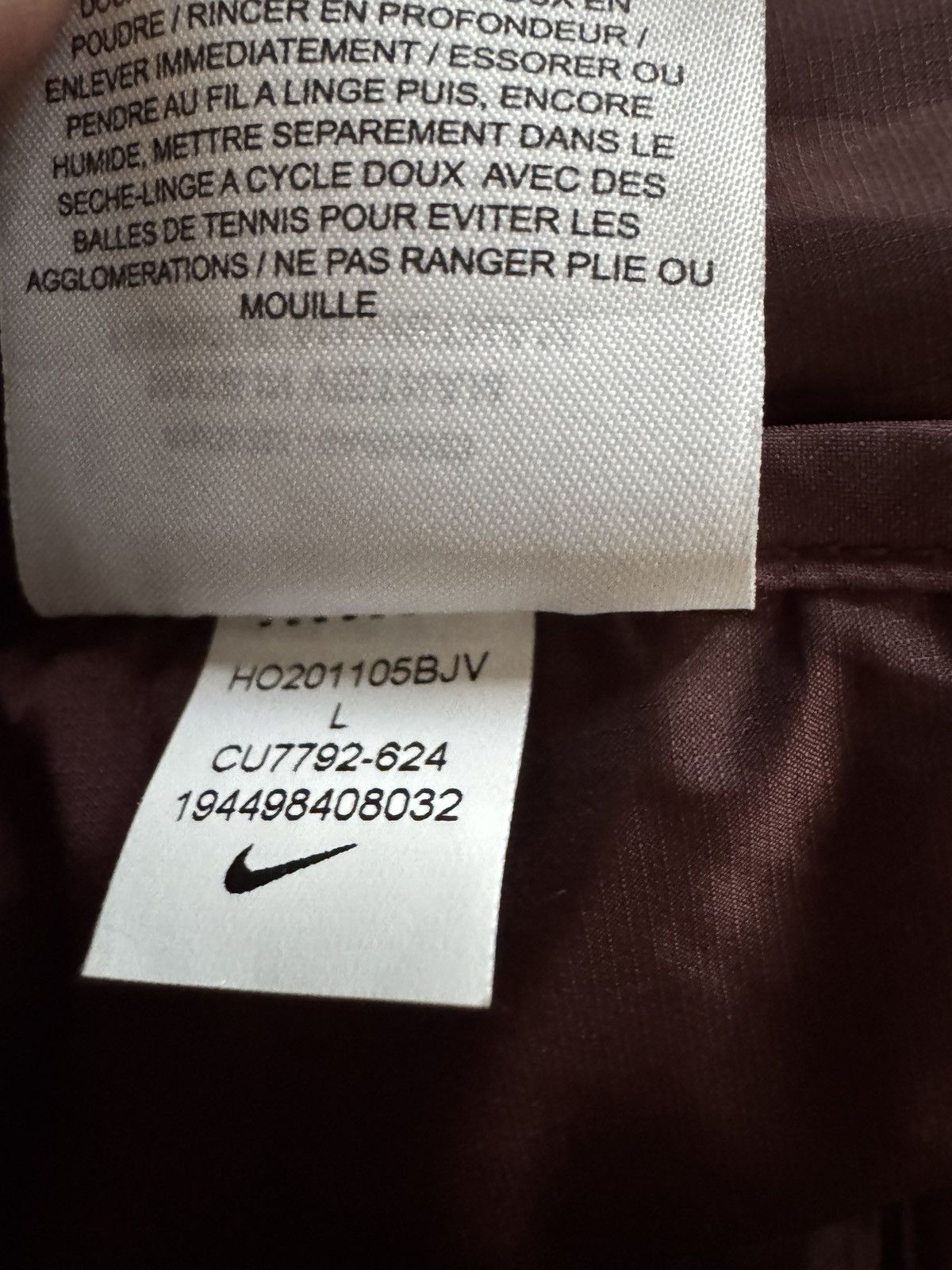 Nike Nike Running Aeroloft Jacket Size US L / EU 52-54 / 3 - 3 Thumbnail
