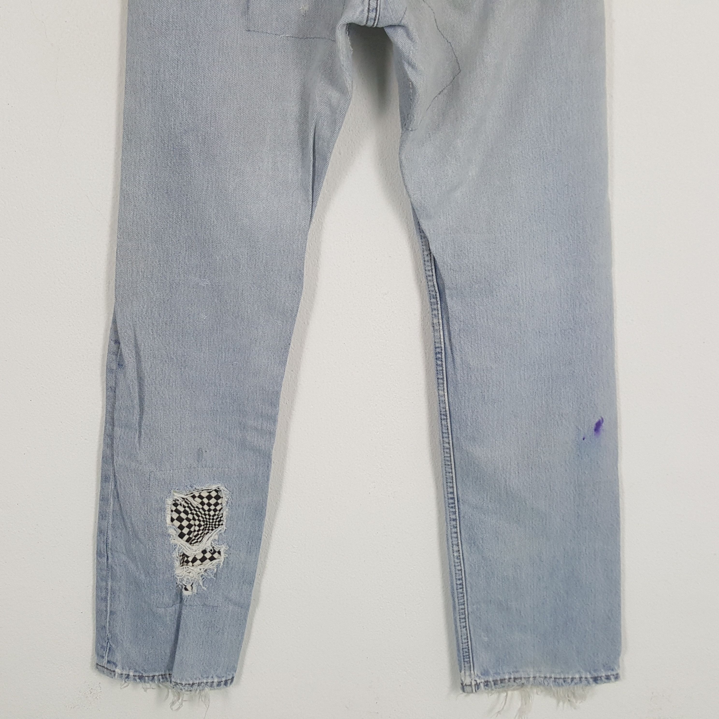 Levi's × Vintage LEVI'S Streetwear Style Distressed Jeans Size US 28 / EU 44 - 6 Thumbnail