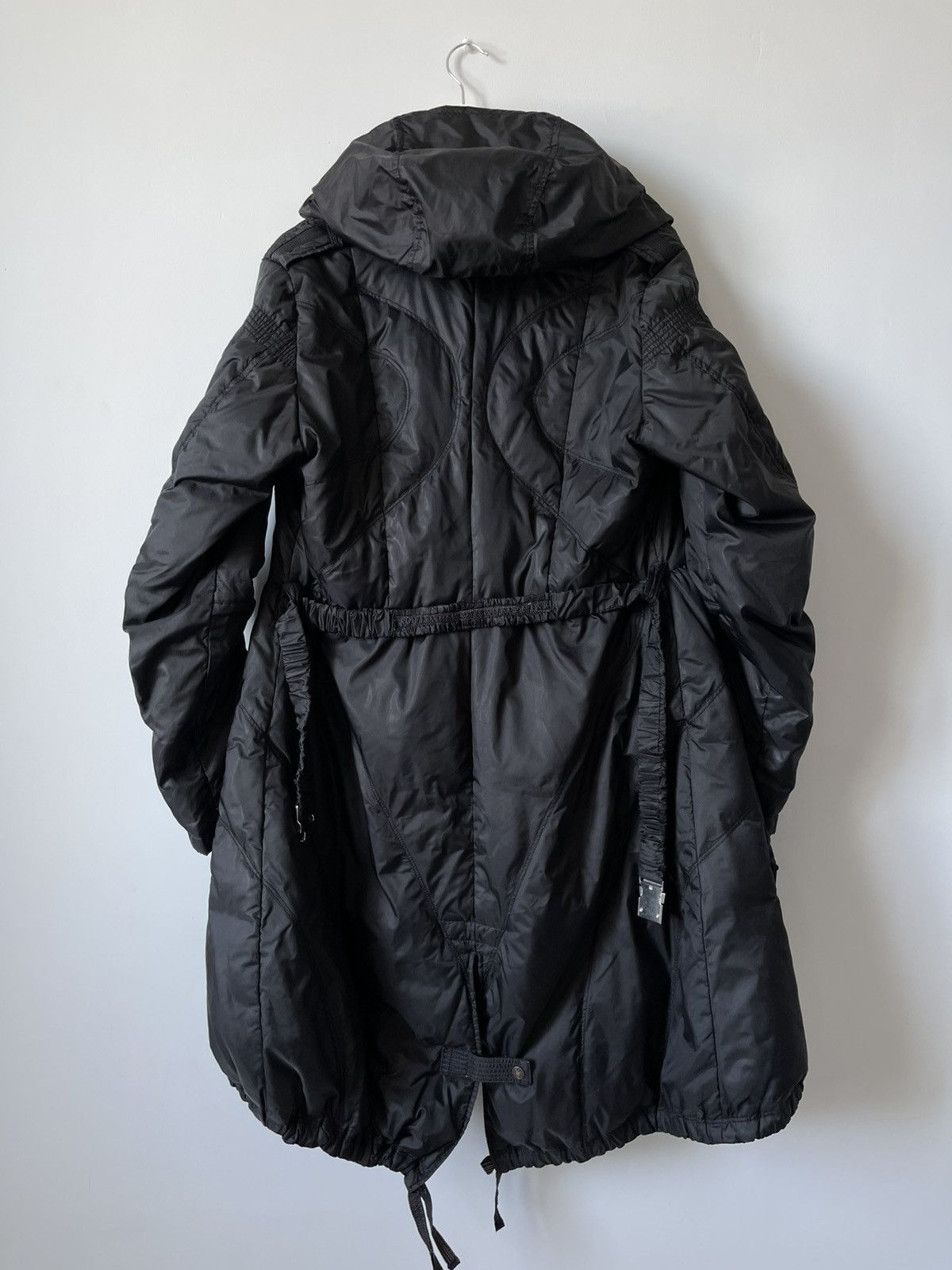 Marithe + Francois Girbaud Archive Marithe Francois Girbaud Bondage Puffer Jacket Coat Size L / US 10 / IT 46 - 10 Thumbnail