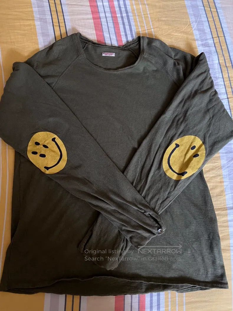 Kapital Kapital Make an old smiley face Nissan T-shirt Size US XXL / EU 58 / 5 - 1 Thumbnail