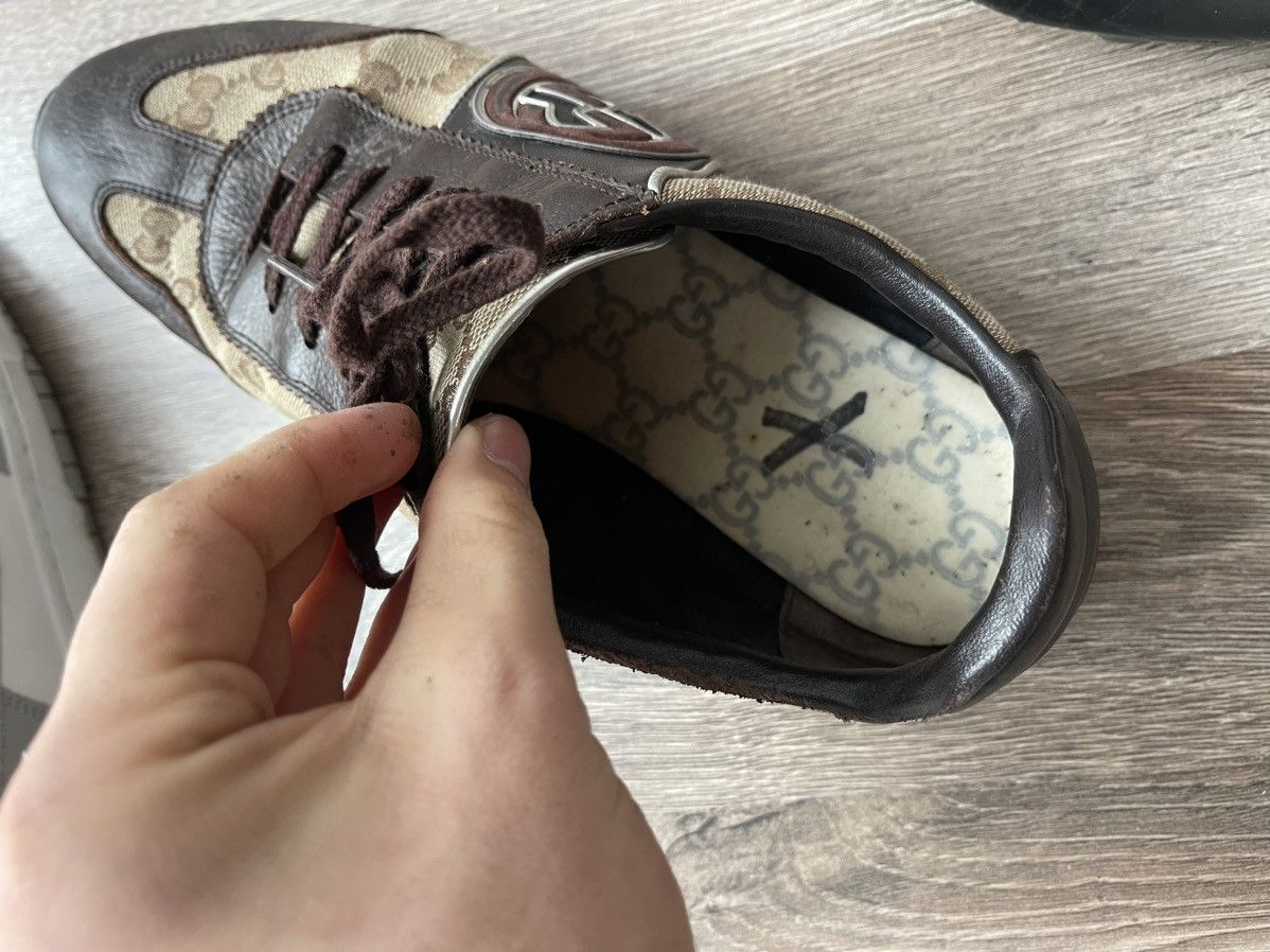 Gucci Gucci Logo GG Sneakers Men's Size 9 multilogo monogram Size US 9 / EU 42 - 12 Thumbnail