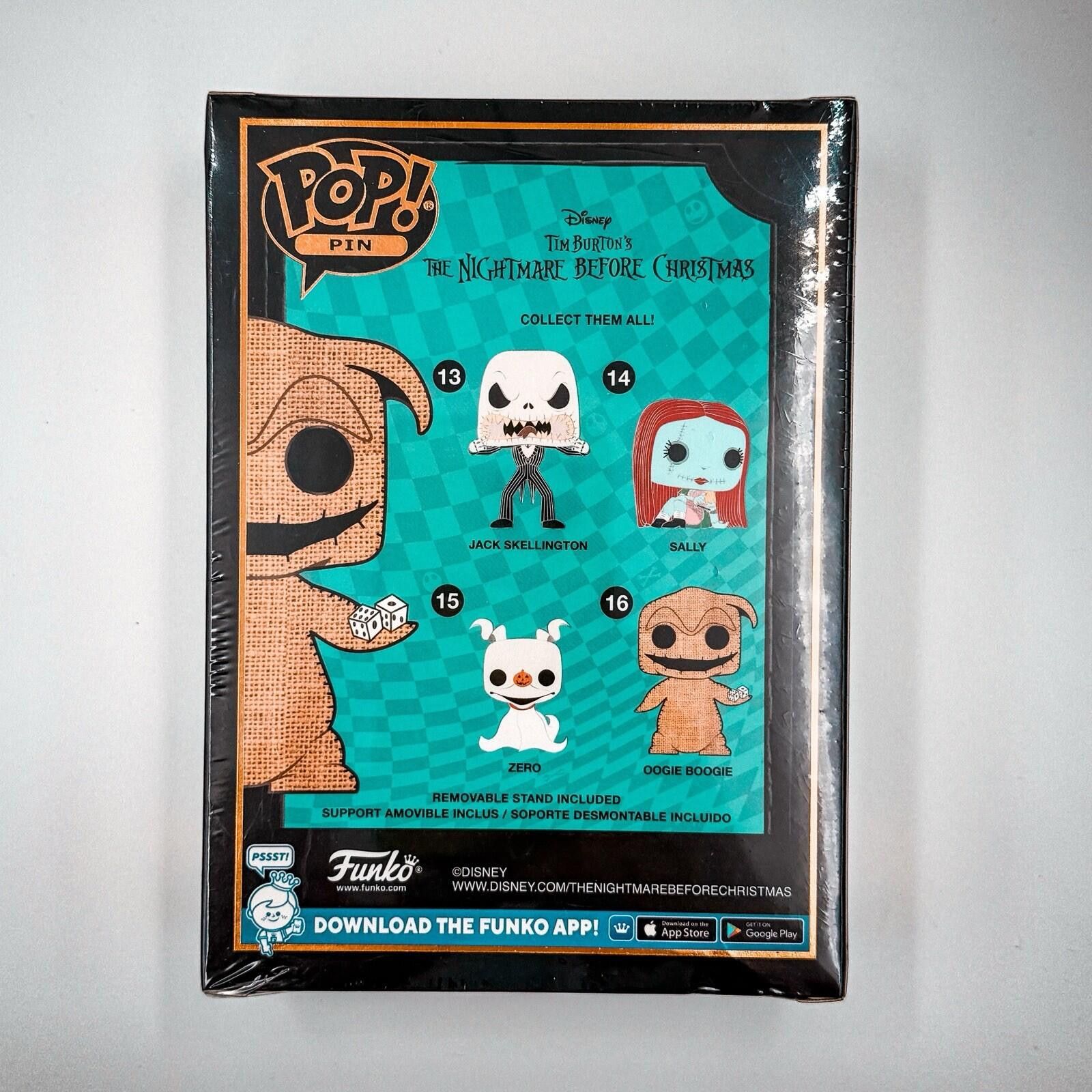 Other Funko Pop Enamel Pin 4-Pack Nightmare Before Christmas Size ONE SIZE - 9 Thumbnail
