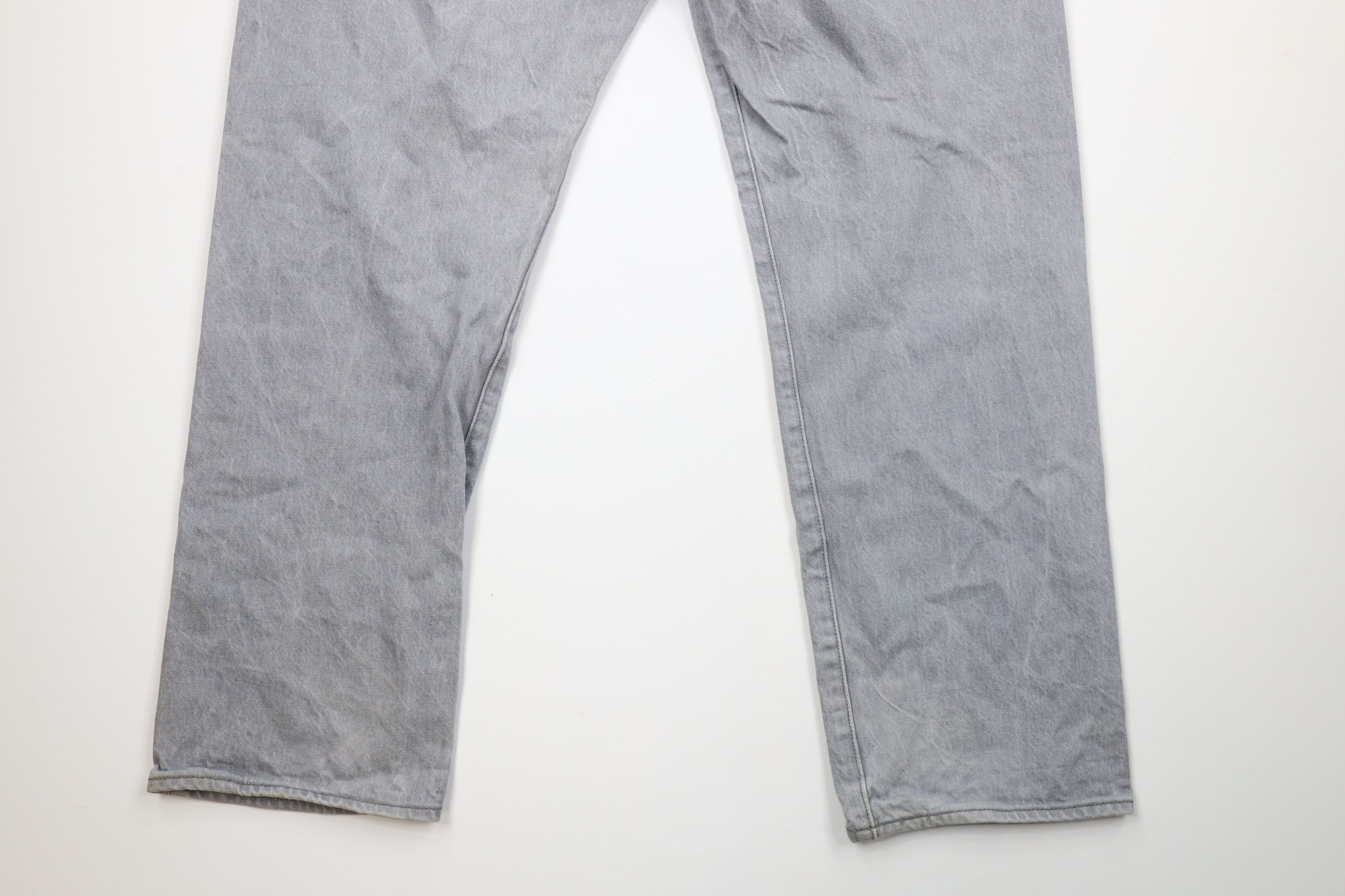 Levi's × Vintage Y2K Levis 501xx Original Fit Button Fly Denim Jeans Gray Size US 40 / EU 56 - 12 Thumbnail