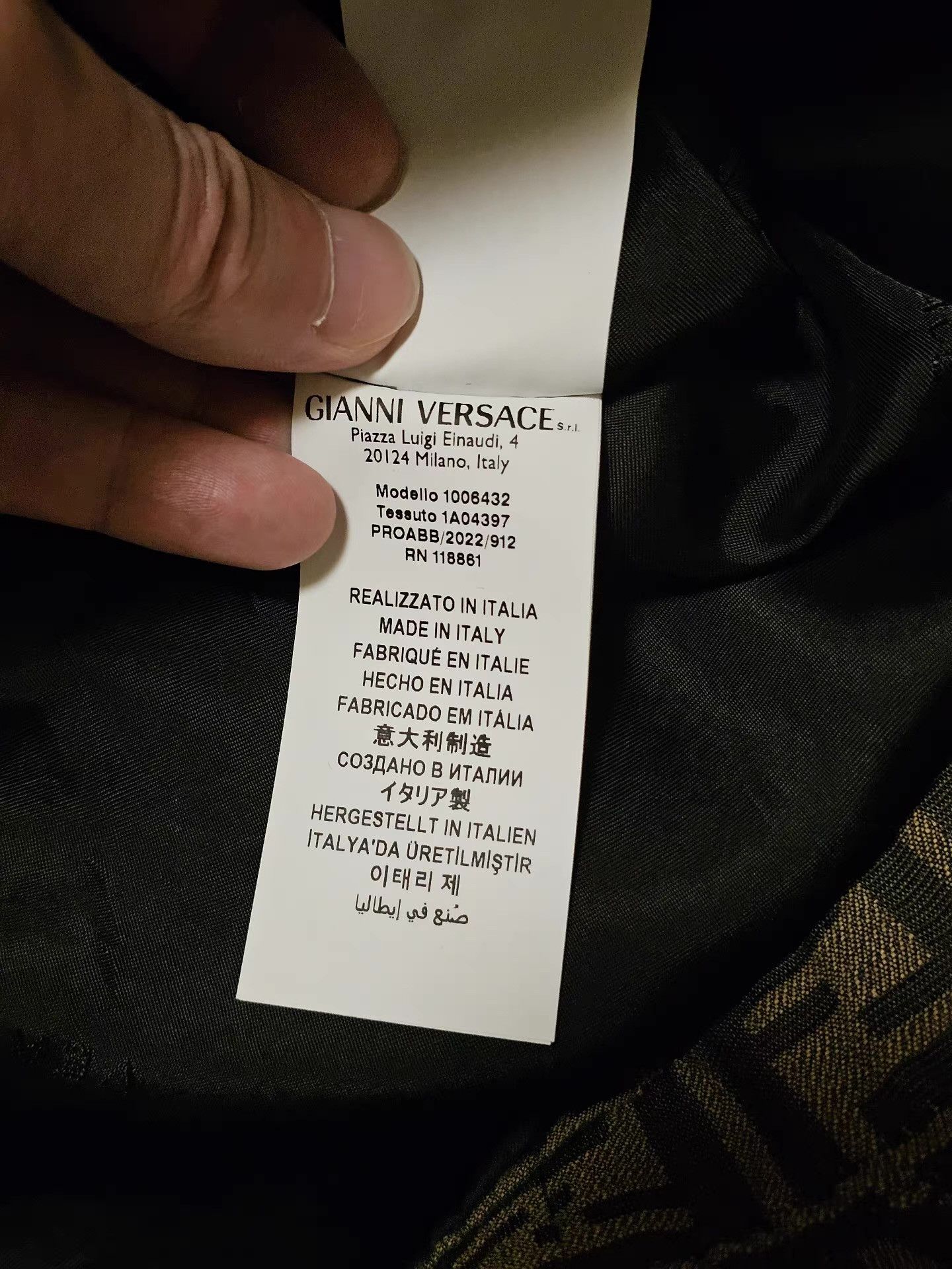 Versace VERSACE X FENDI jacket, Size US M / EU 48-50 / 2 - 7 Thumbnail