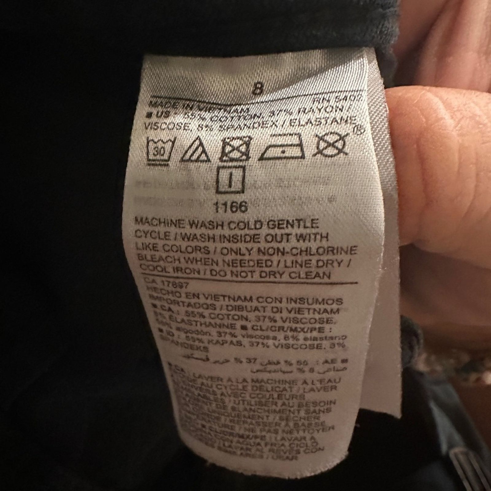 Old Navy Old Navy high rise pixie trouser pants size 8 Size 30" / US 8 / IT 44 - 4 Thumbnail