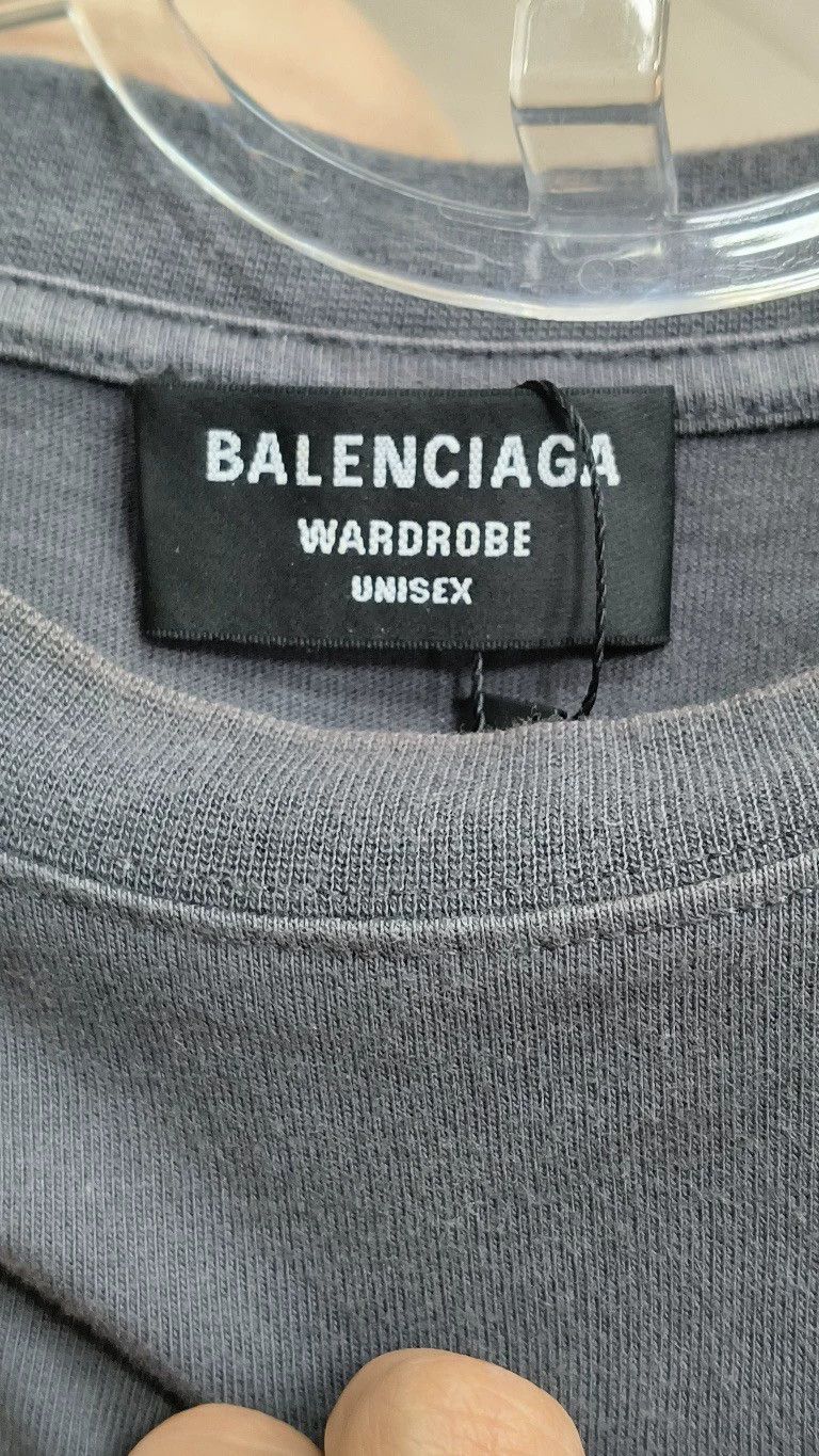Balenciaga Balenciaga Black cola embroidered short sleeves Size US L / EU 52-54 / 3 - 3 Thumbnail
