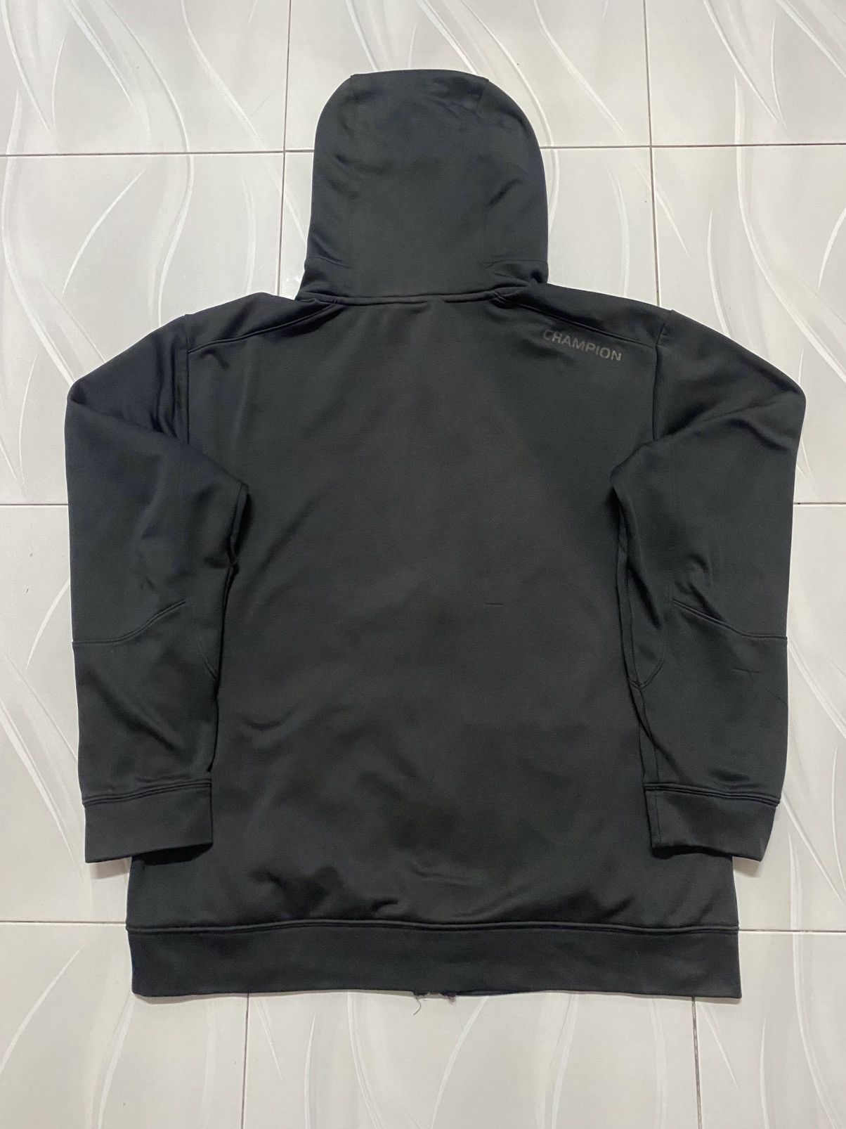 Champion Vintage Champion zip-up black hoodie #hoodie Size US L / EU 52-54 / 3 - 2 Thumbnail