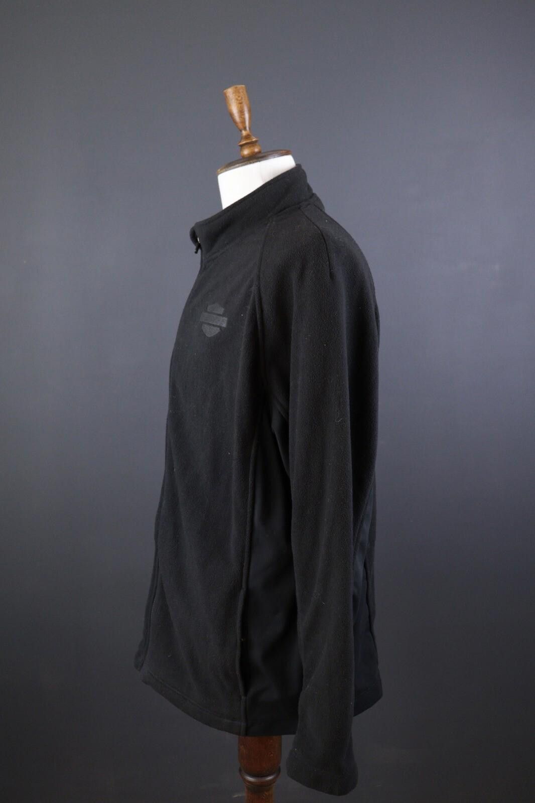 Other HARLEY DAVIDSON MC Black Big Fleece Jacket Size 2XL Size ONE SIZE - 6 Thumbnail