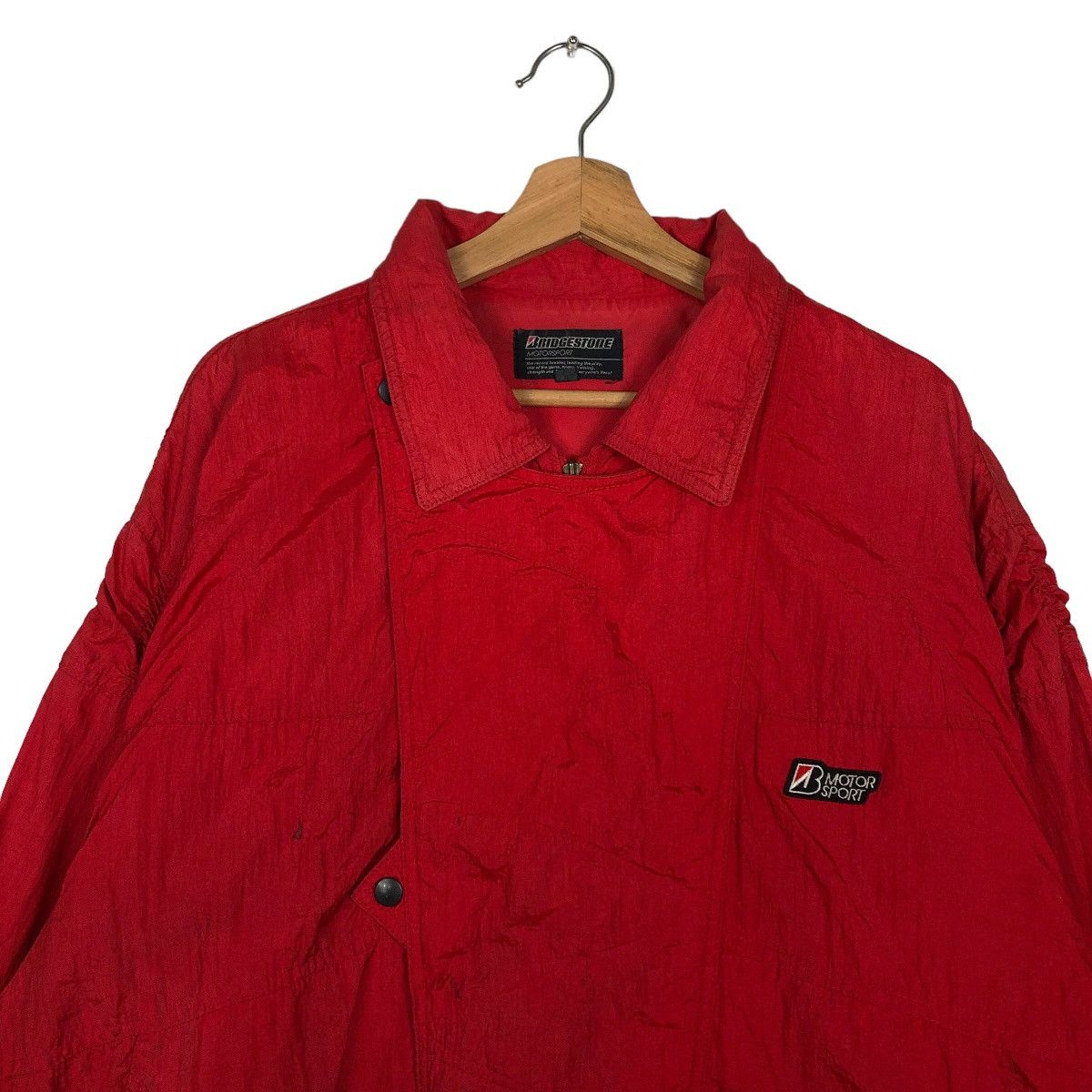 Japanese Brand 🔥90’s Vintage Work Racing Bomber Jacket Bridgestone Motor Size US XL / EU 56 / 4 - 2 Thumbnail