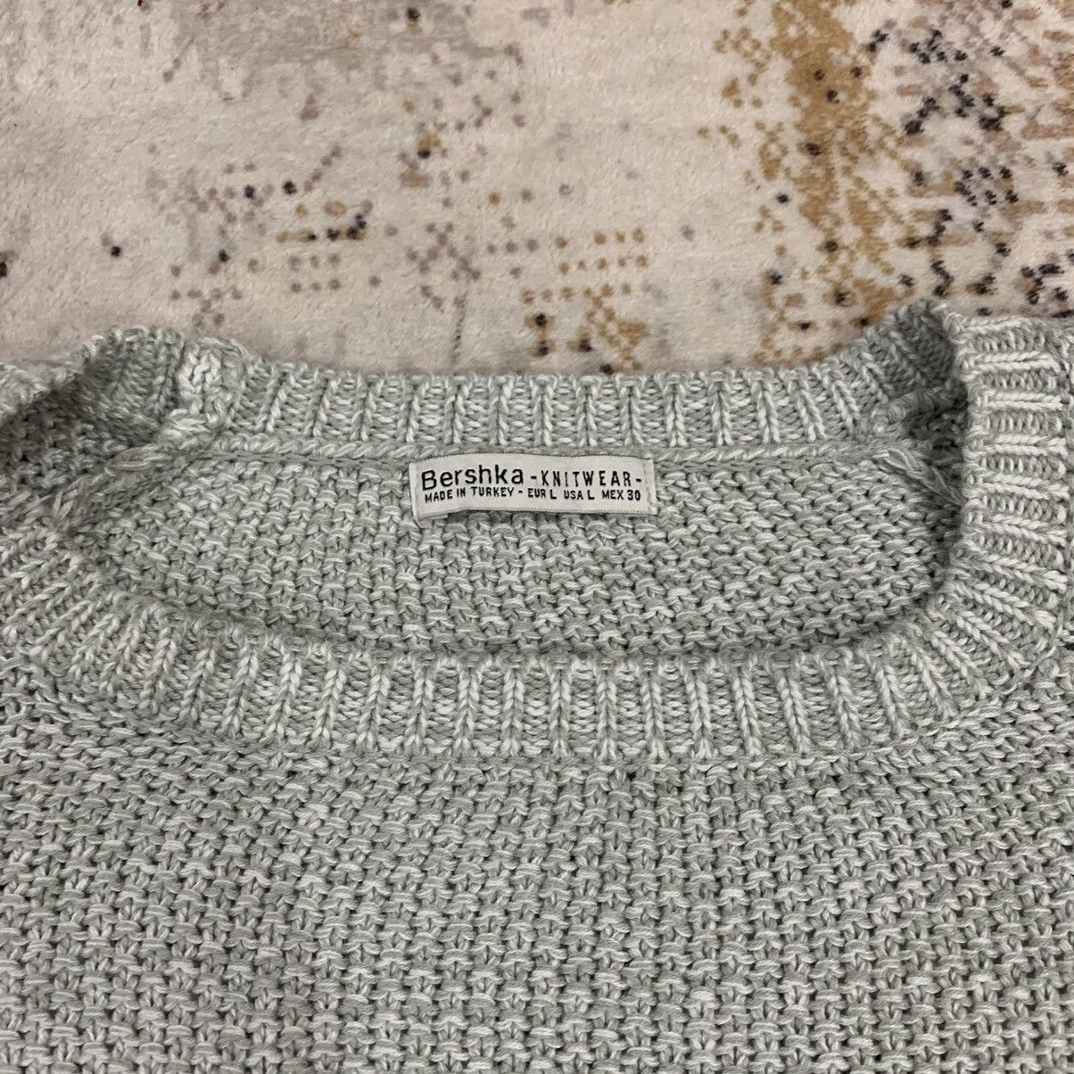 Bershka Bershka oversized knitted sweater in grey Size US L / EU 52-54 / 3 - 2 Thumbnail
