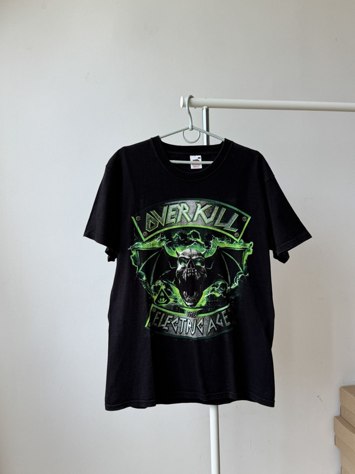 Vintage Over Kill The Electric Age Metal Band Tour T-shirt