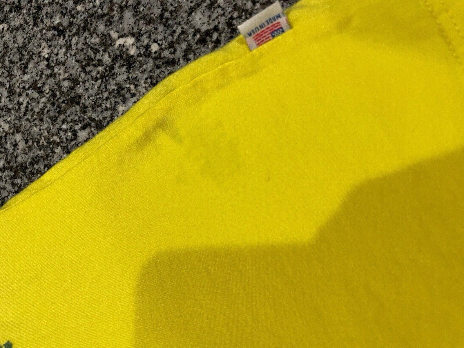 Designer Venley University Of Oregon Ducks Yellow T-shirt Sz S (A4) Size ONE SIZE - 2 Thumbnail