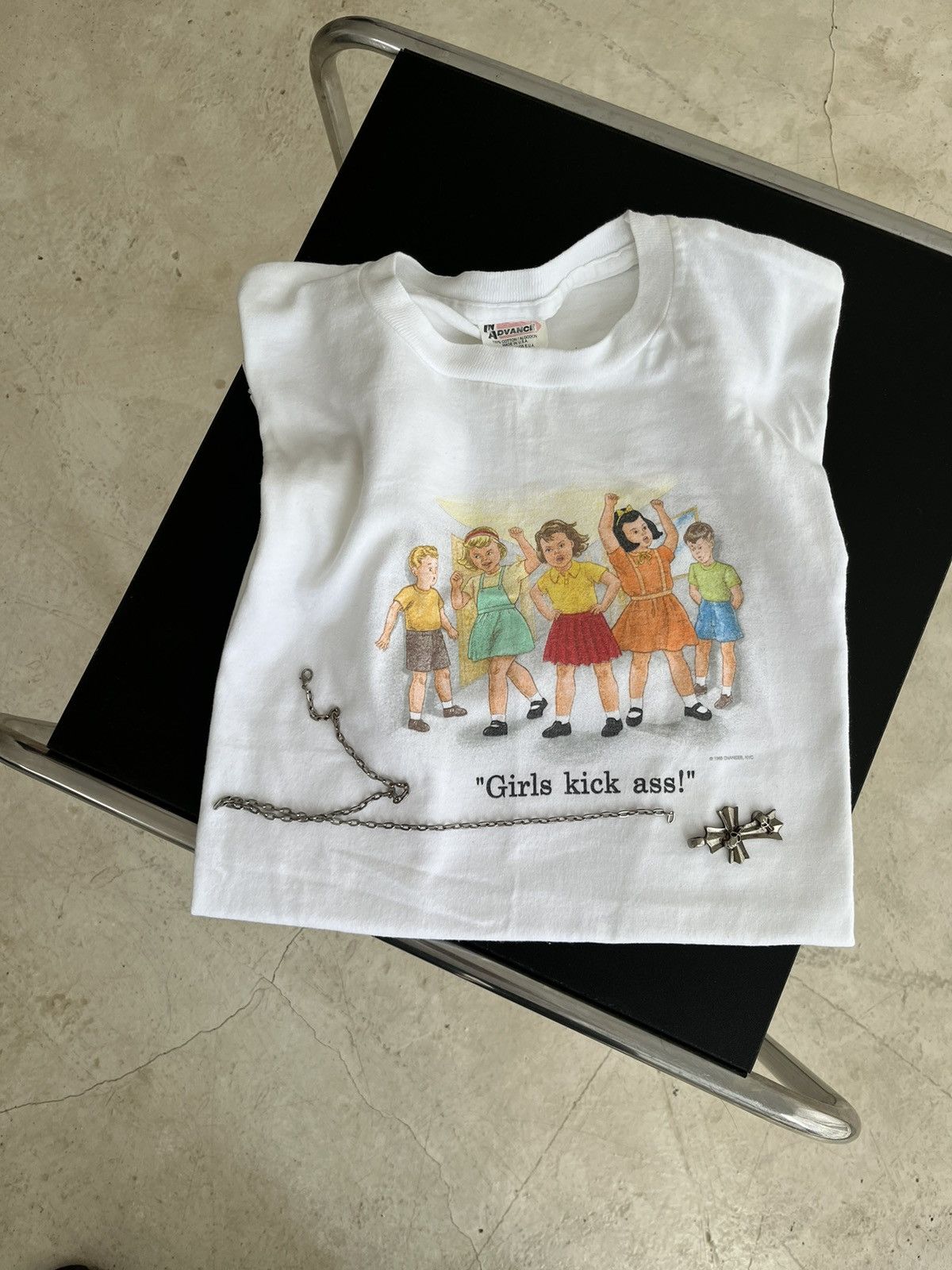Band Tees × Vintage 1996 KICK YOUR ASS by Changes Size US XL / EU 56 / 4 - 1 Thumbnail